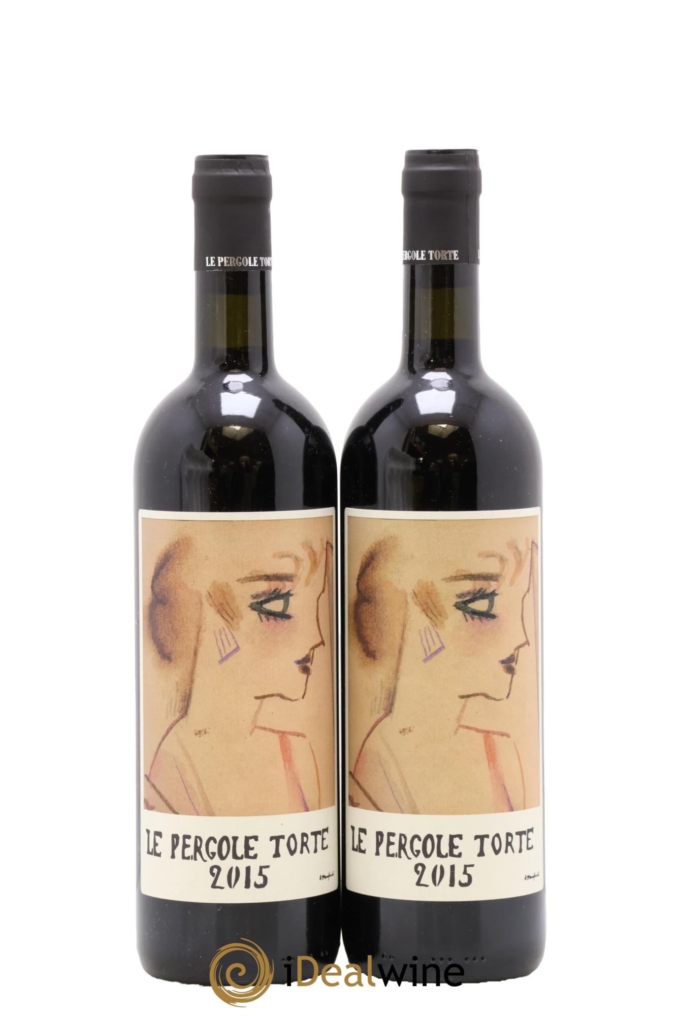 Toscana IGT Montevertine Le Pergole Torte Famille Manetti 2015 - Lot de 2 bouteilles - 0