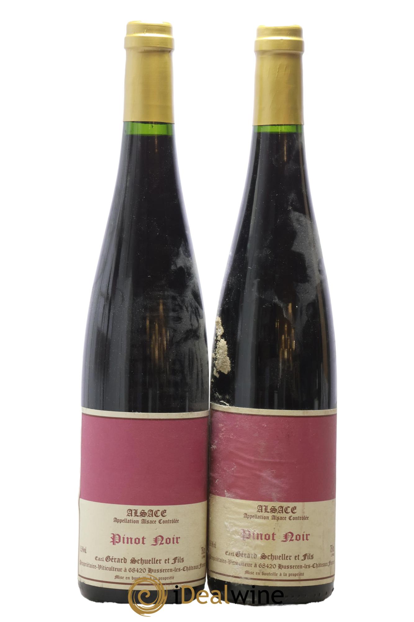 Alsace Pinot noir Le Chant des Oiseaux Gérard Schueller (Domaine) 2003 - Posten von 2 Flaschen - 1