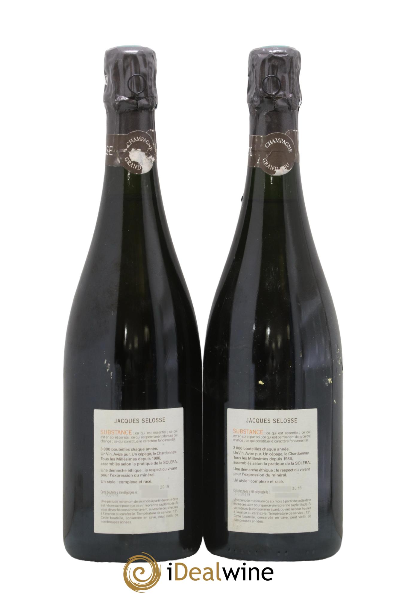 Substance Jacques Selosse - Lot de 2 bouteilles - 1