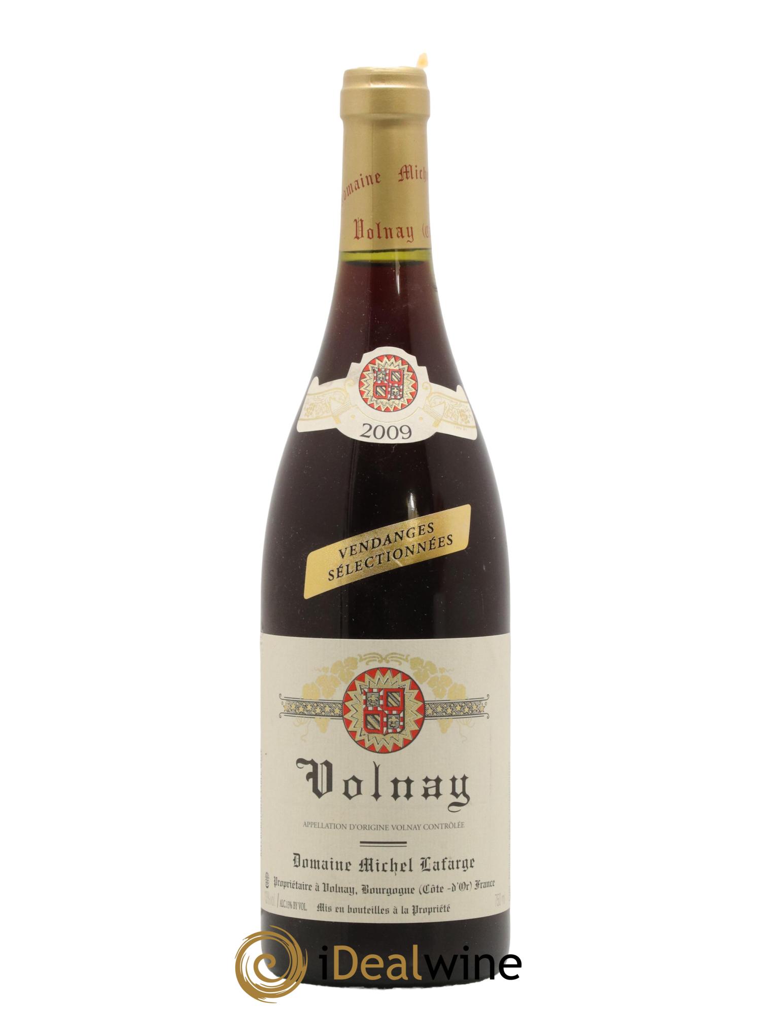 Volnay Vendanges sélectionnées Lafarge (Domaine) 2009 - Lot de 1 bouteille - 0