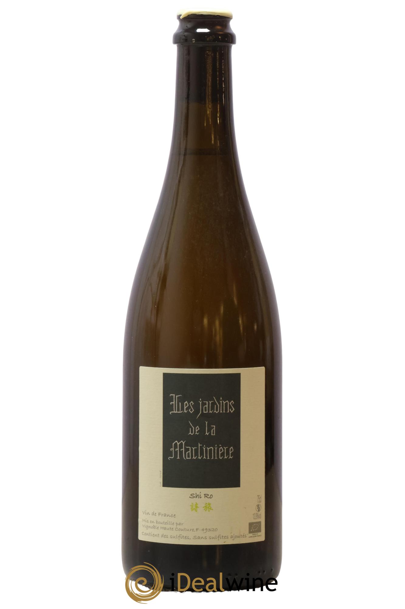 Vin de France Shi Ro Les Jardins de la Martinière 2018 - Lot de 1 bouteille - 0