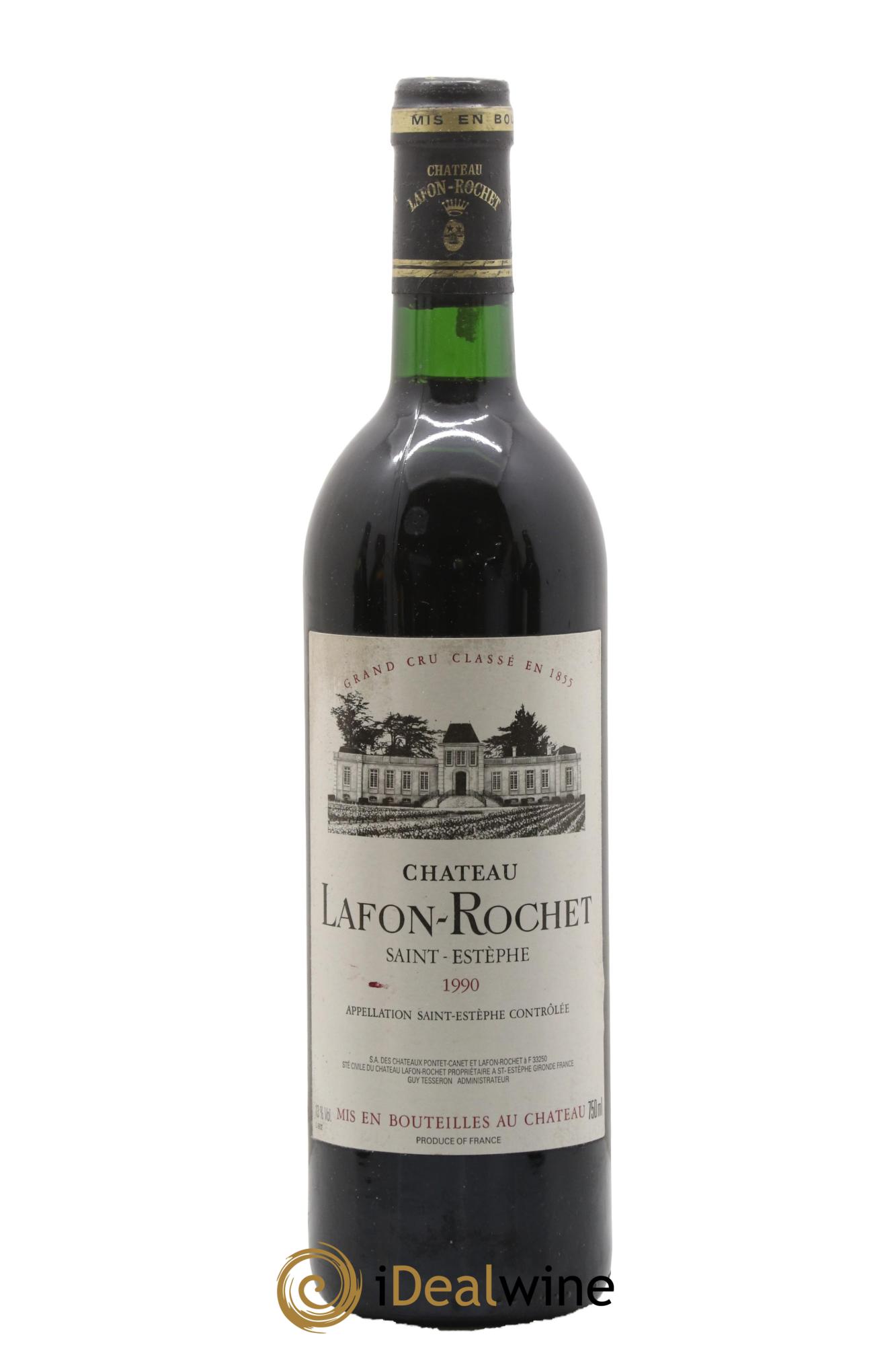Château Lafon Rochet 4ème Grand Cru Classé 1990 - Lot of 1 bottle - 0