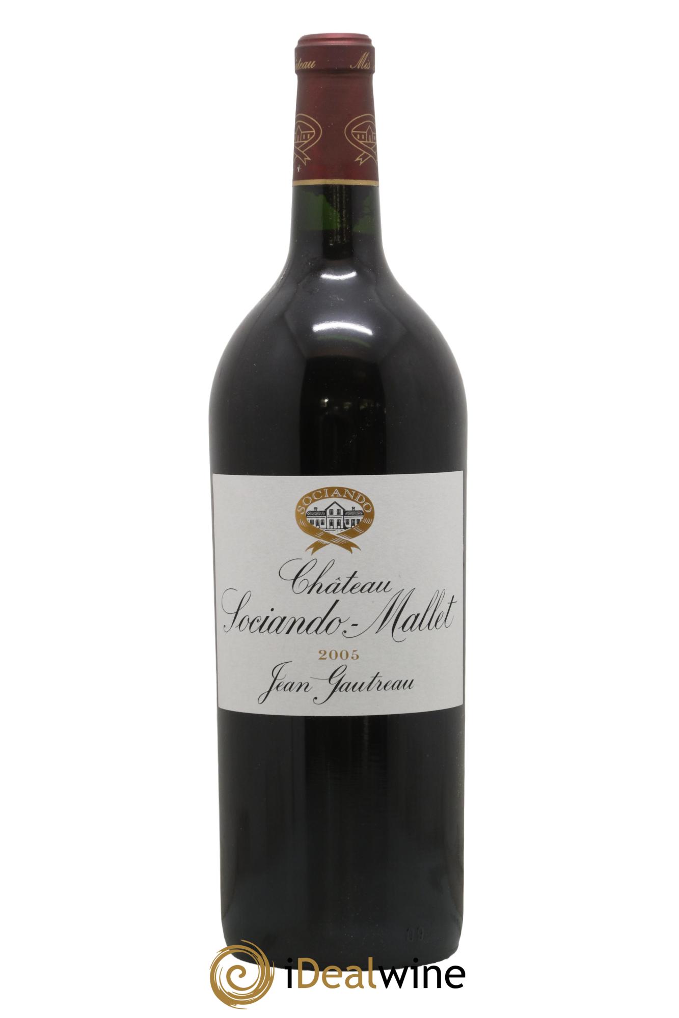 Château Sociando Mallet  2005 - Posten von 1 Magnum - 0