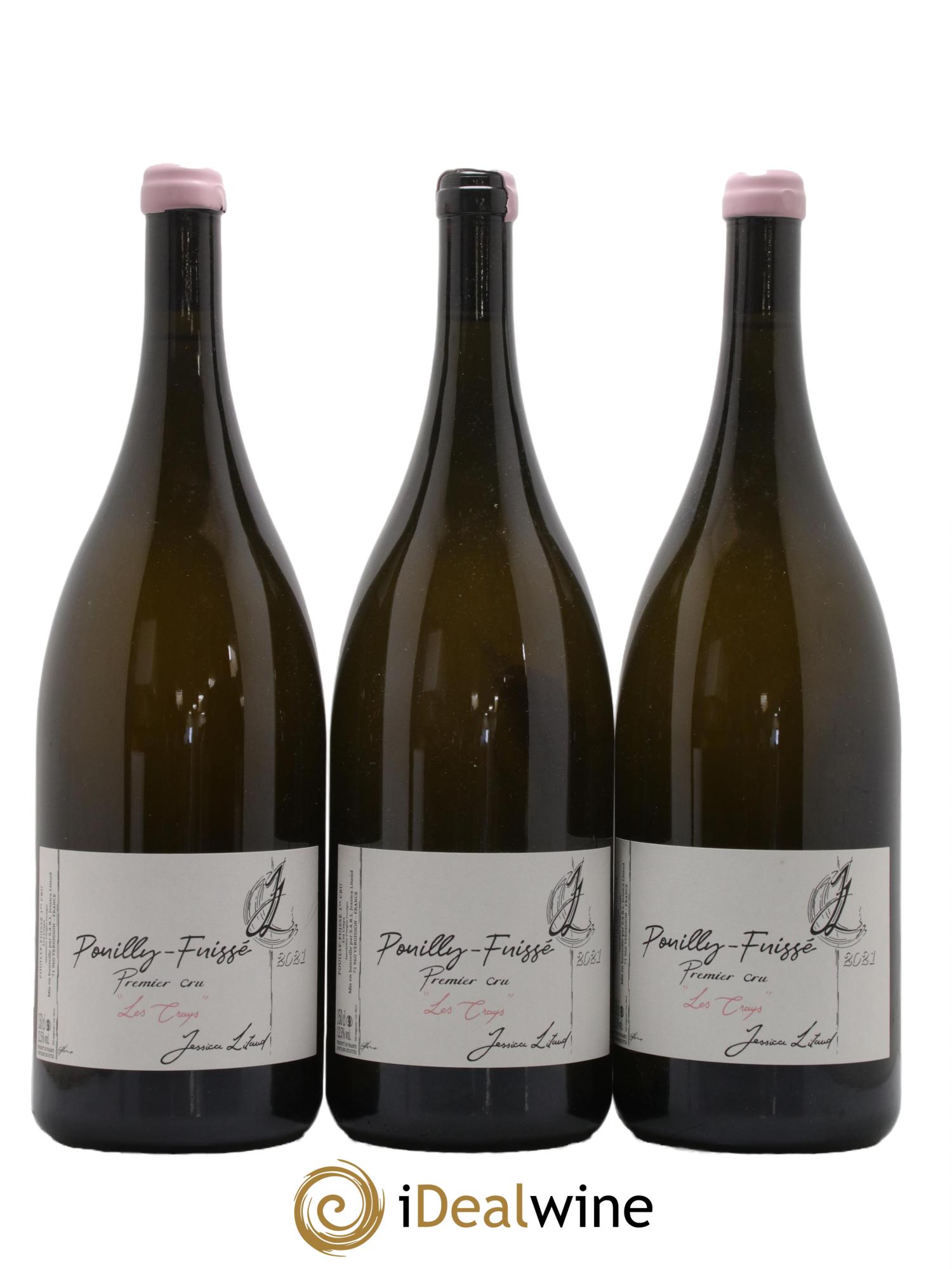 Pouilly-Fuissé 1er Cru Les Crays Jessica Litaud 2021 - Lot de 3 magnums - 0