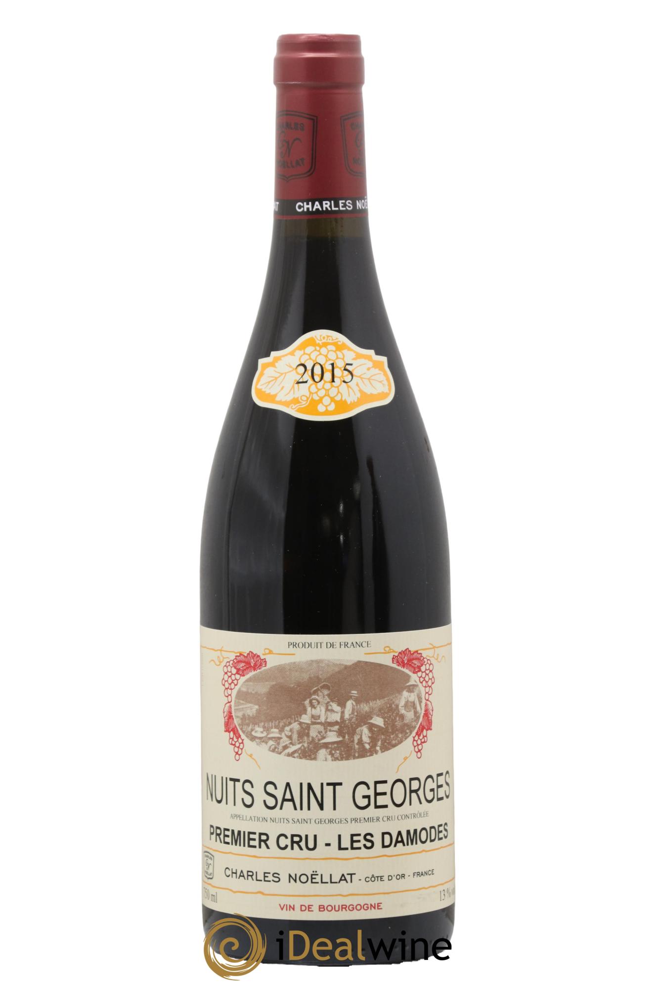 Nuits Saint-Georges 1er Cru Les Damodes Charles Noëllat 2015 - Posten von 1 Flasche - 0