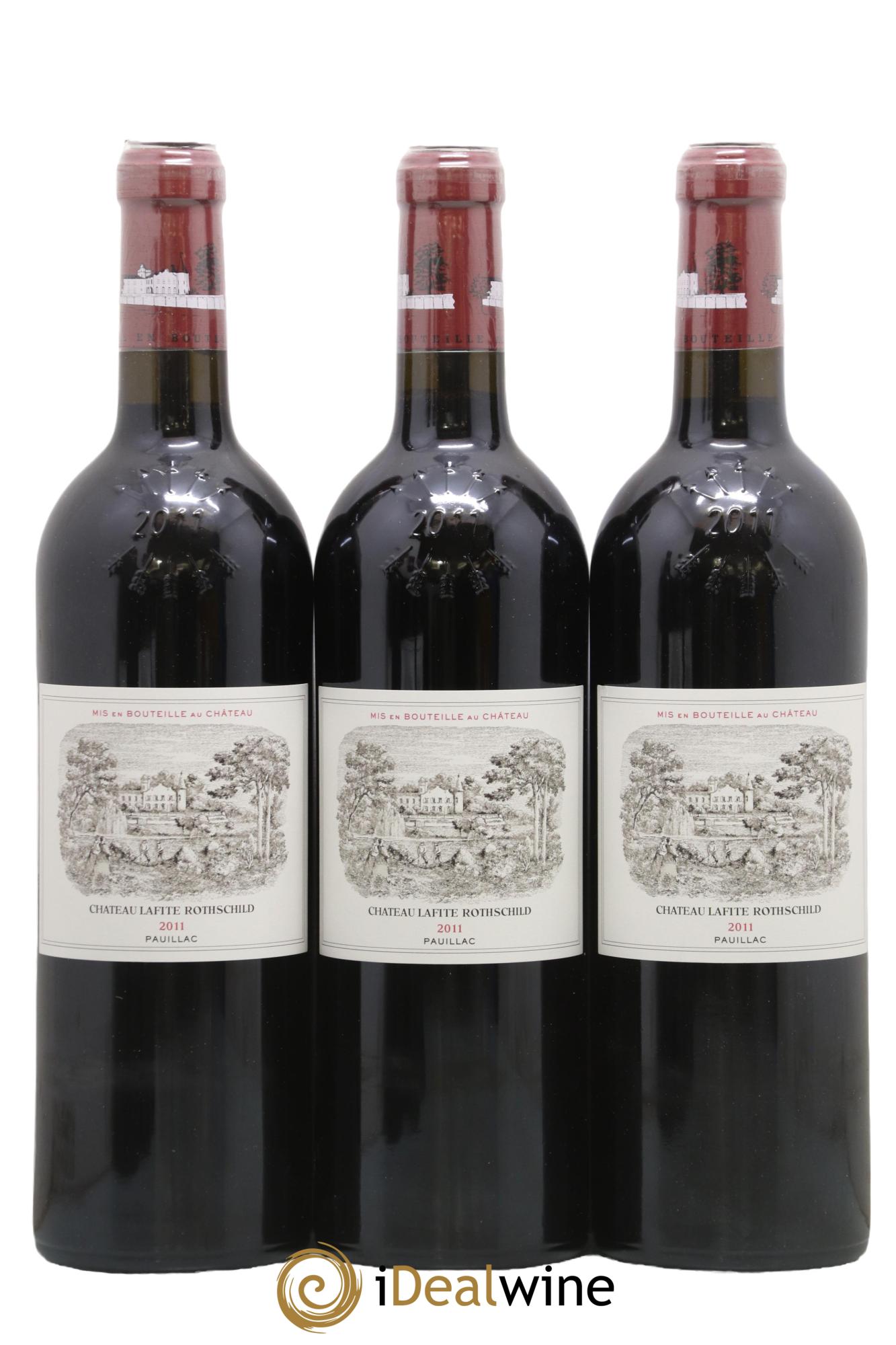 Château Lafite Rothschild 1er Grand Cru Classé 2011 - Lot de 6 bouteilles - 1