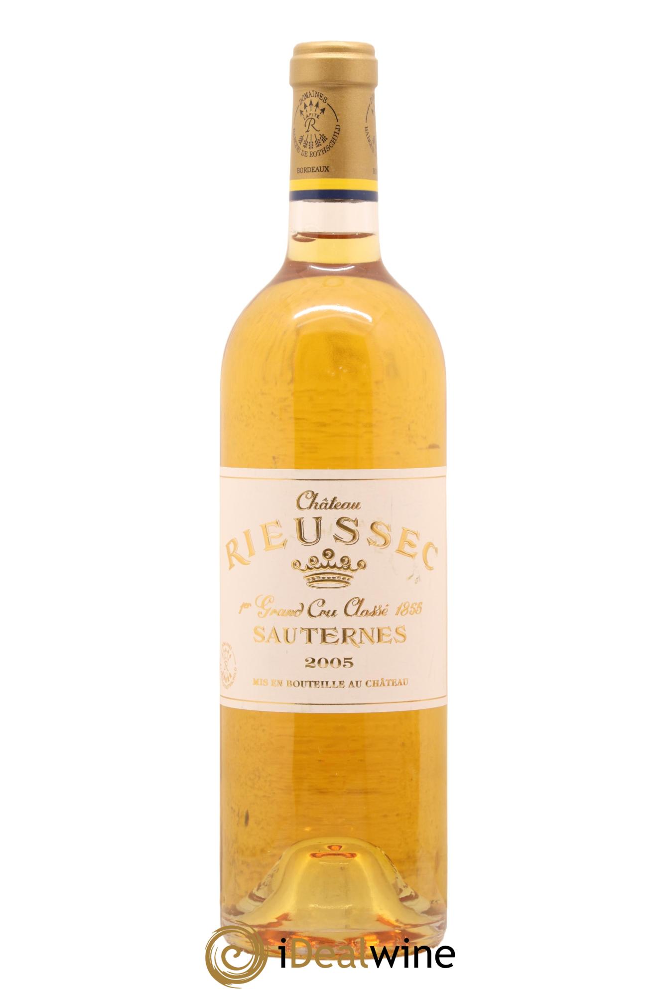 Château Rieussec 1er Grand Cru Classé 2005 - Posten von 1 Flasche - 0