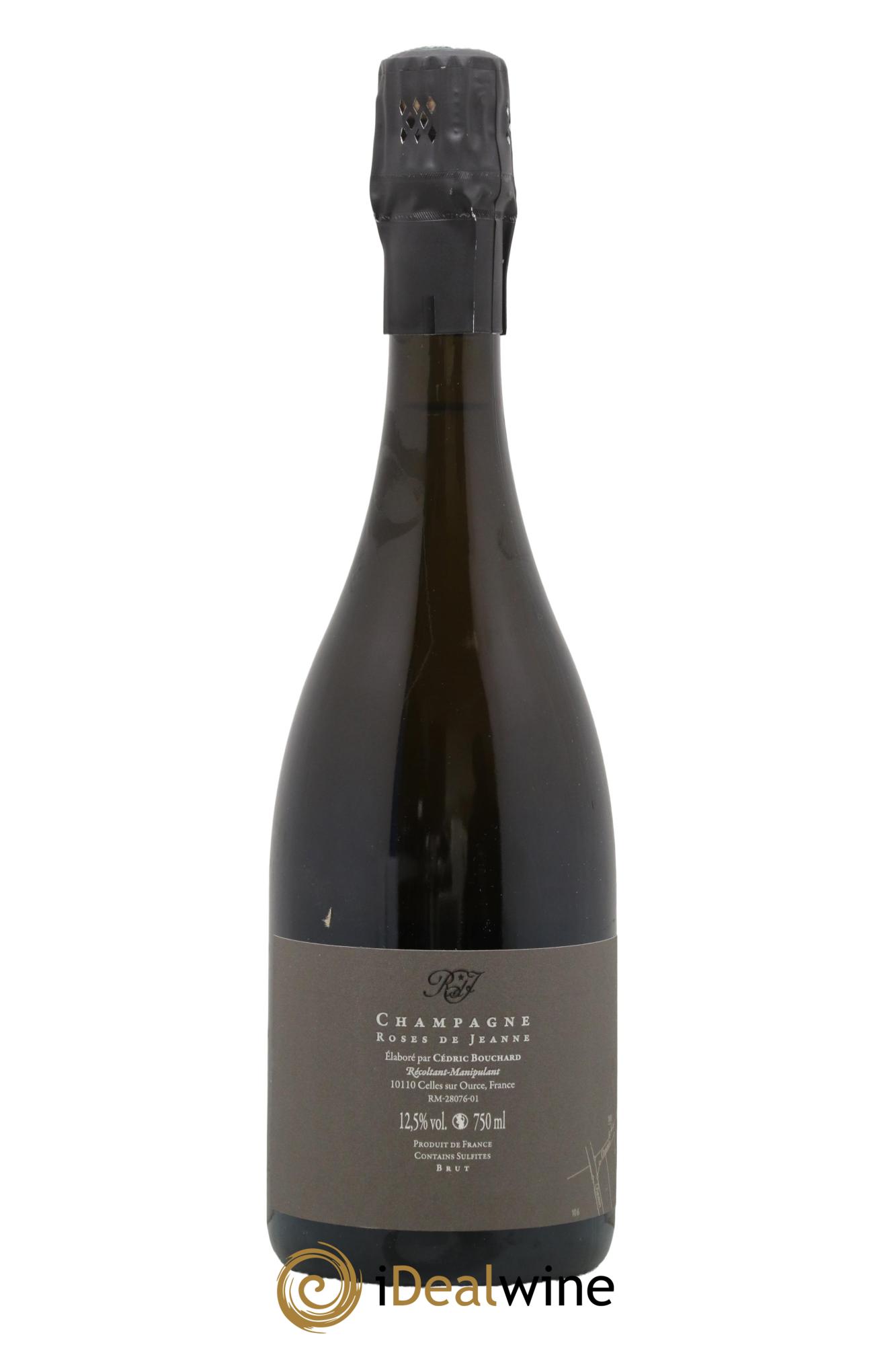 Roses de Jeanne Les Ursules Blanc de Noirs Brut Cédric Bouchard 2018 - Lot de 1 bouteille - 1