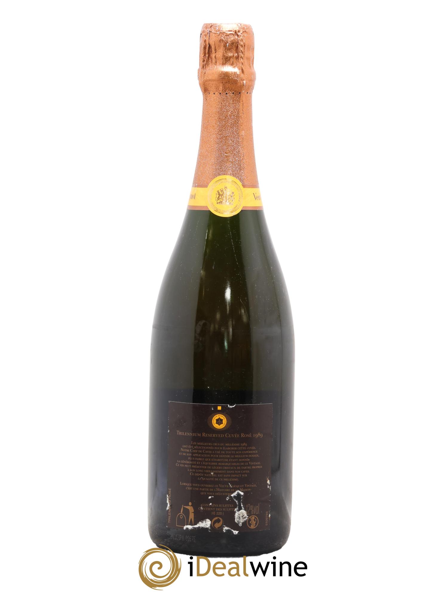 Trilennium Veuve Clicquot 1989 - Lot de 1 bouteille - 1