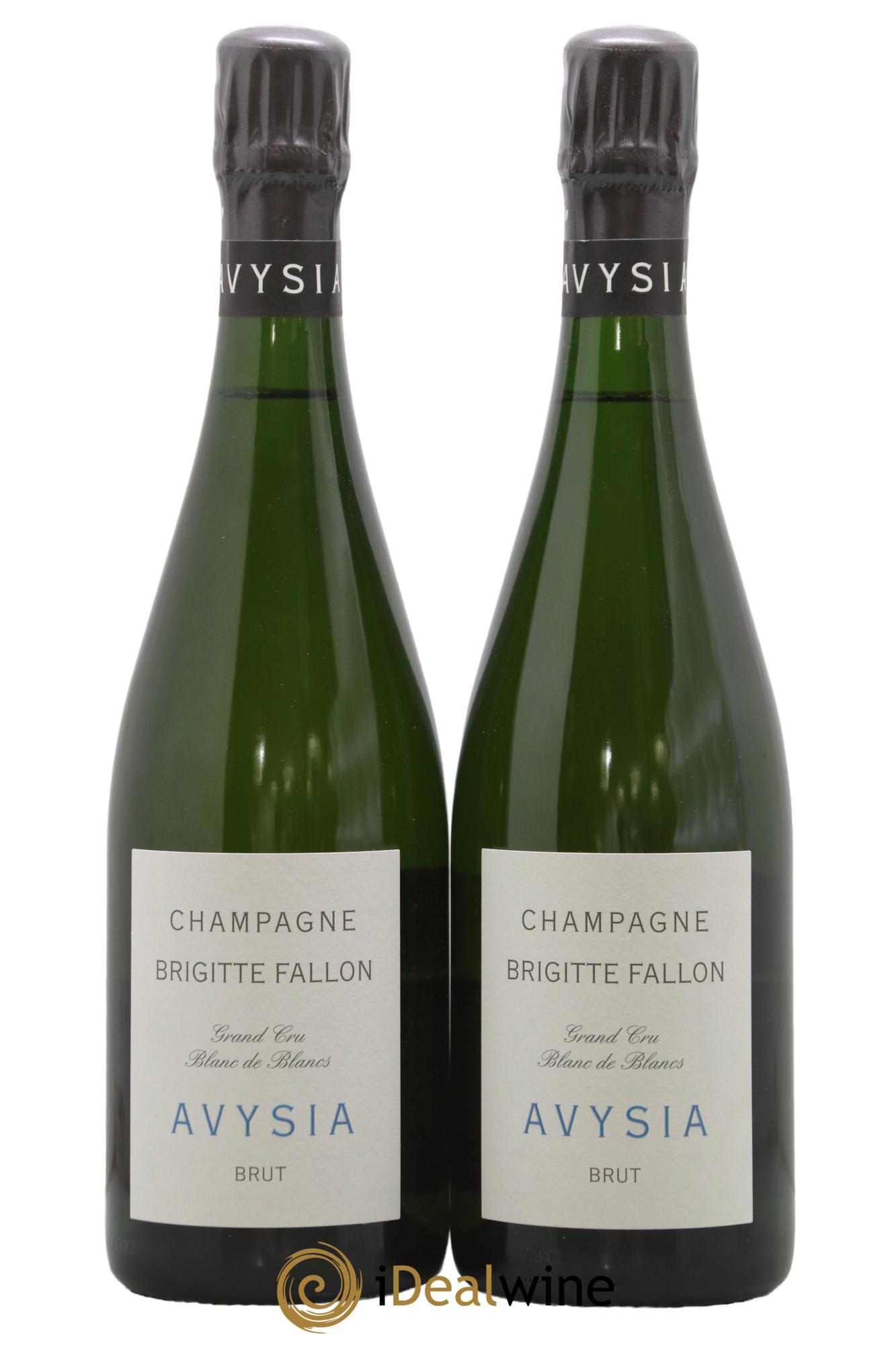 Grand Cru Blanc de Blancs Brigitte Fallon Avysia - Michel Fallon - Lot de 2 bouteilles - 0