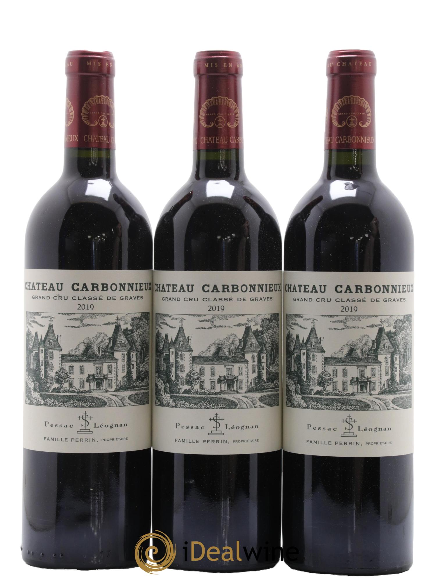 Château Carbonnieux Cru Classé de Graves 2019 - Lot de 6 bouteilles - 2
