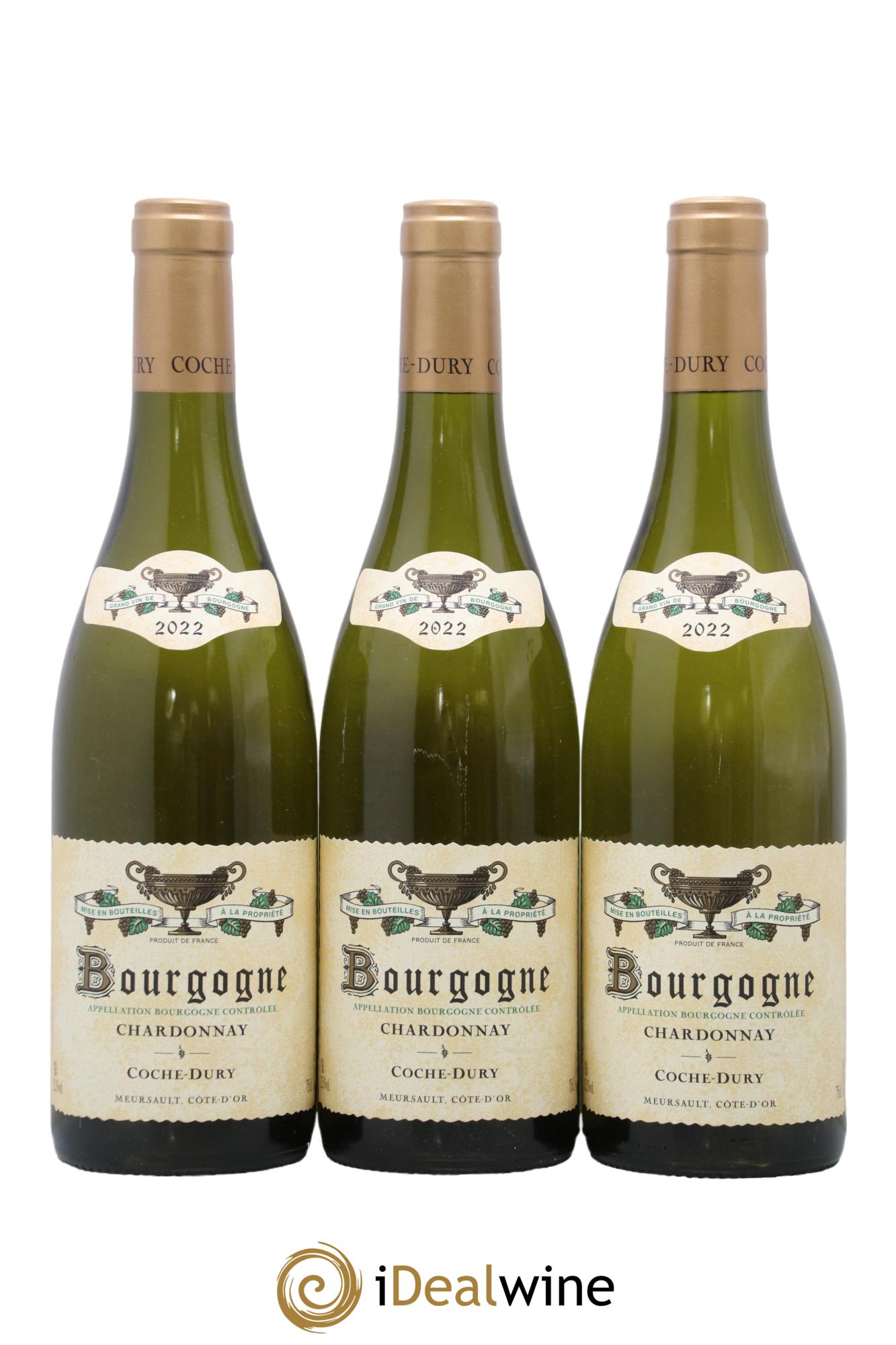 Bourgogne Coche Dury (Domaine) 2022 - Posten von 3 Flaschen - 0