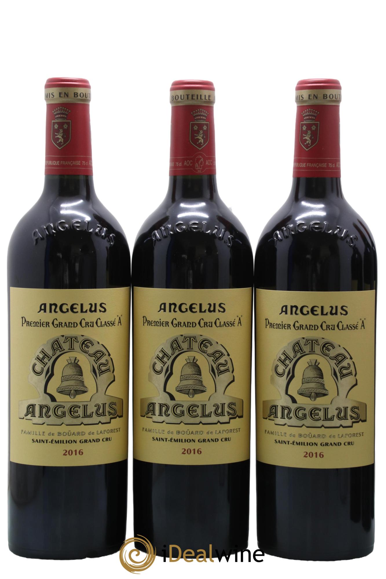 Château Angélus 1er Grand Cru Classé A 2016 - Lot of 6 bottles - 1