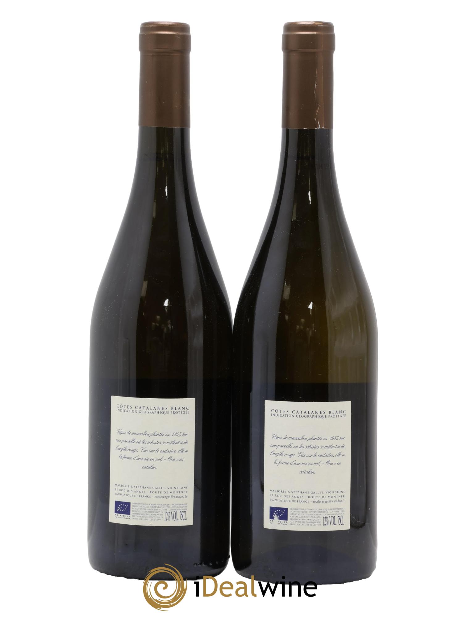 IGP Côtes Catalanes Roc des Anges L'Oca Marjorie et Stéphane Gallet 2013 - Lot de 2 bouteilles - 1