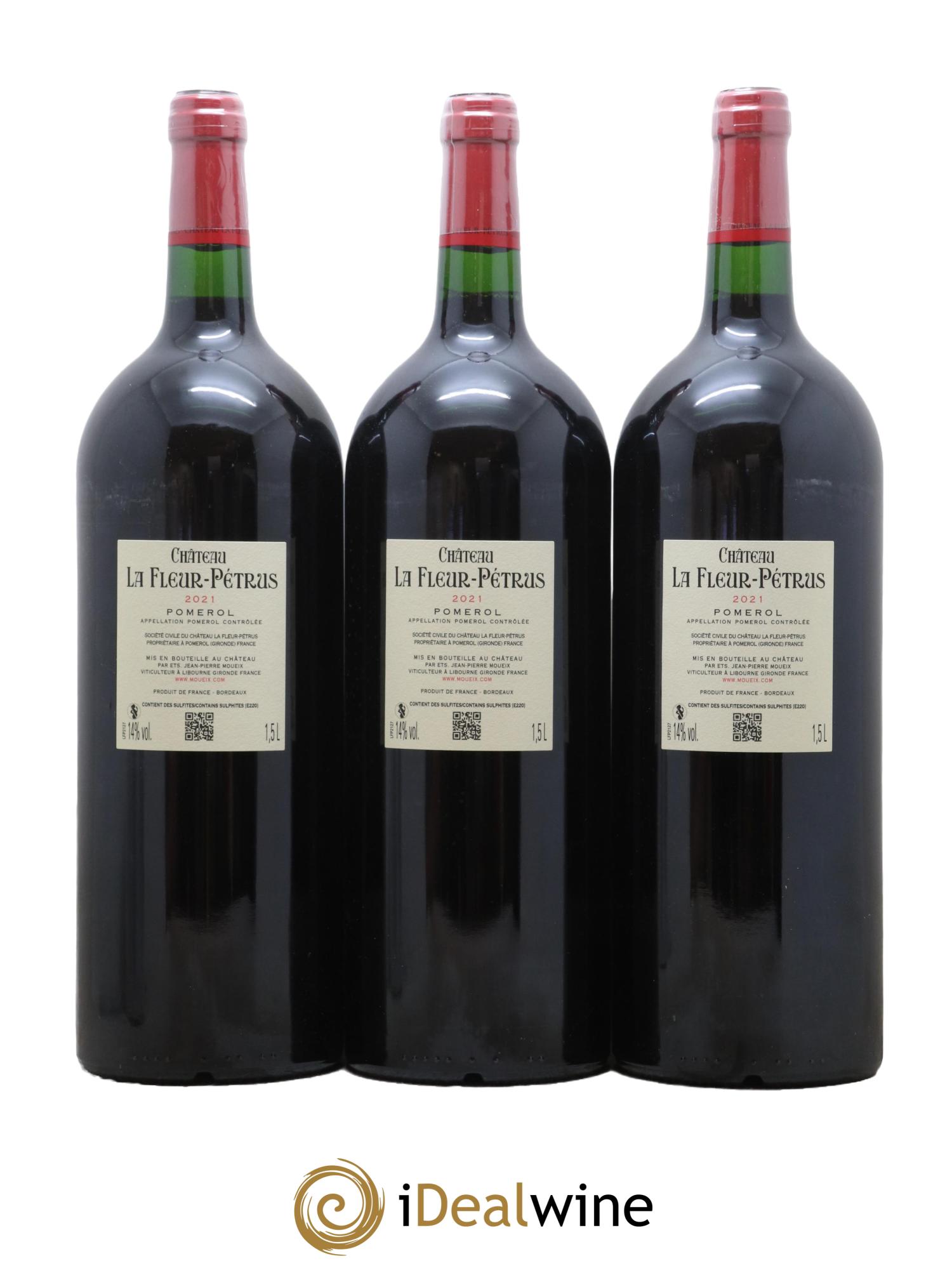 Château la Fleur Petrus 2021 - Lot de 3 magnums - 1