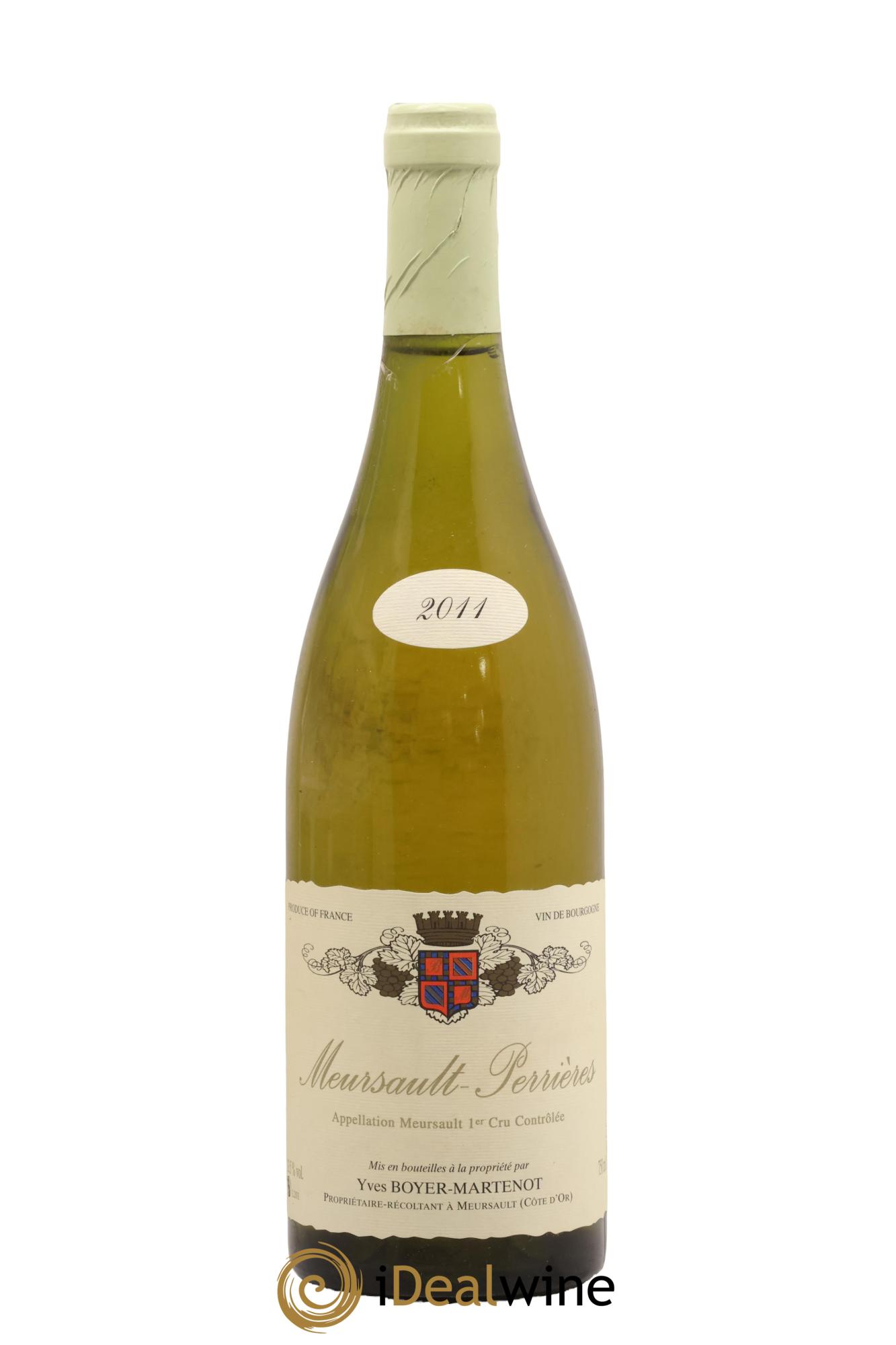 Meursault 1er Cru Perrières Boyer-Martenot 2011 - Lot de 1 bouteille - 0