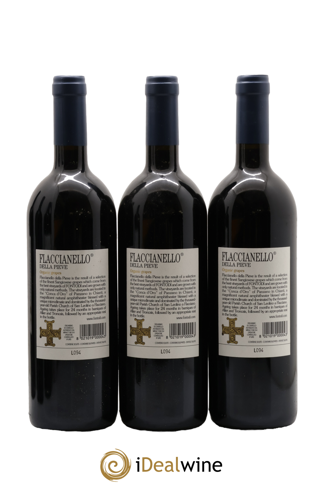 Toscana IGT Flaccianello della Pieve Azienda Agricola Fontodi 2011 - Lot de 6 bouteilles - 2