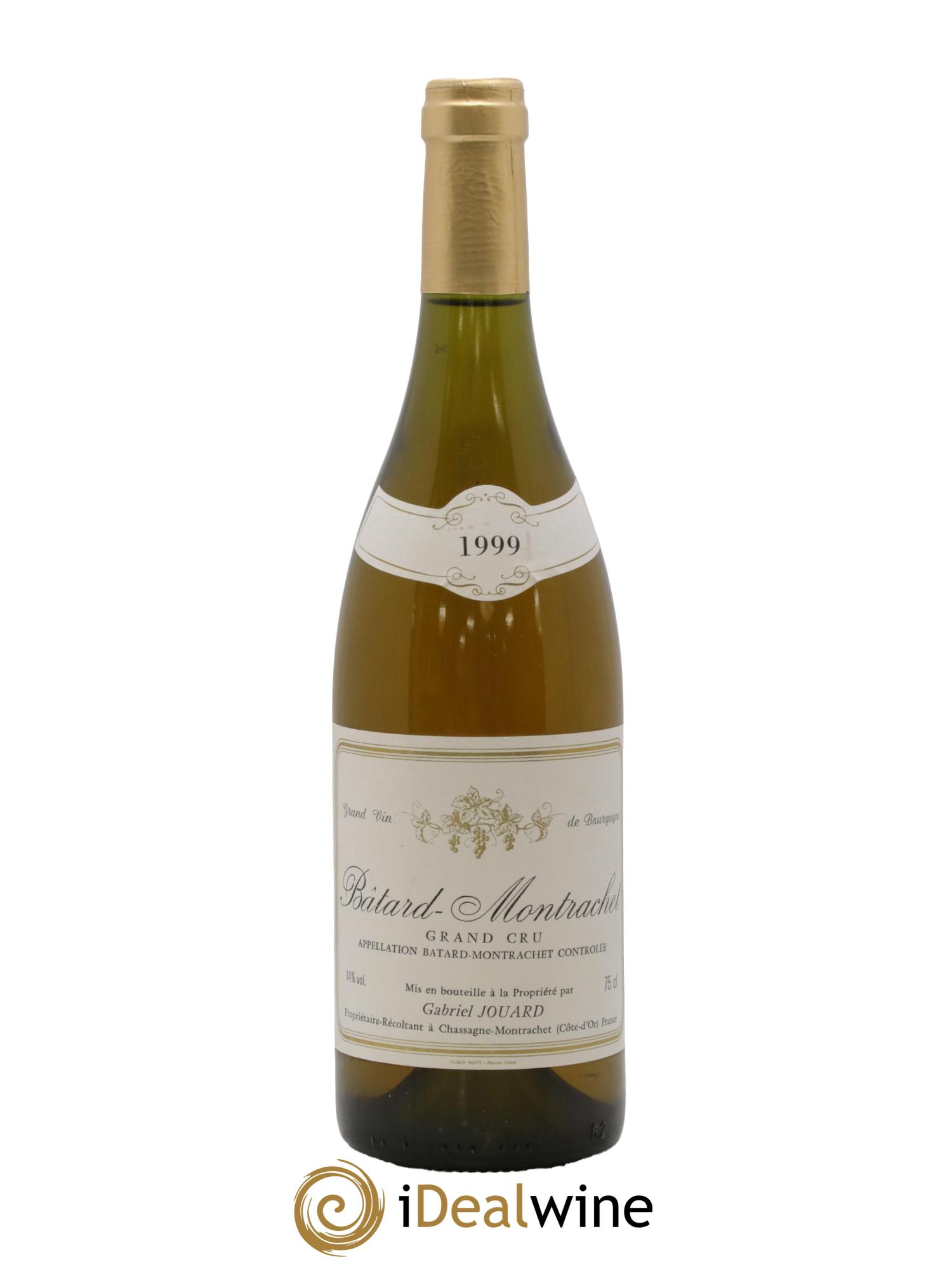 Bâtard-Montrachet Grand Cru Gabriel et Paul Jouard 1999 - Lot de 1 bouteille - 0