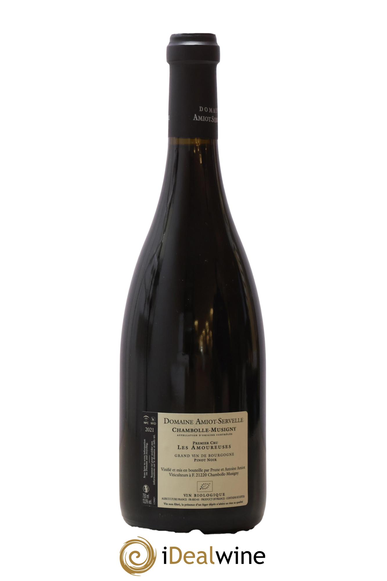 Chambolle-Musigny 1er Cru Les Amoureuses Amiot-Servelle 2021 - Lot of 1 bottle - 1