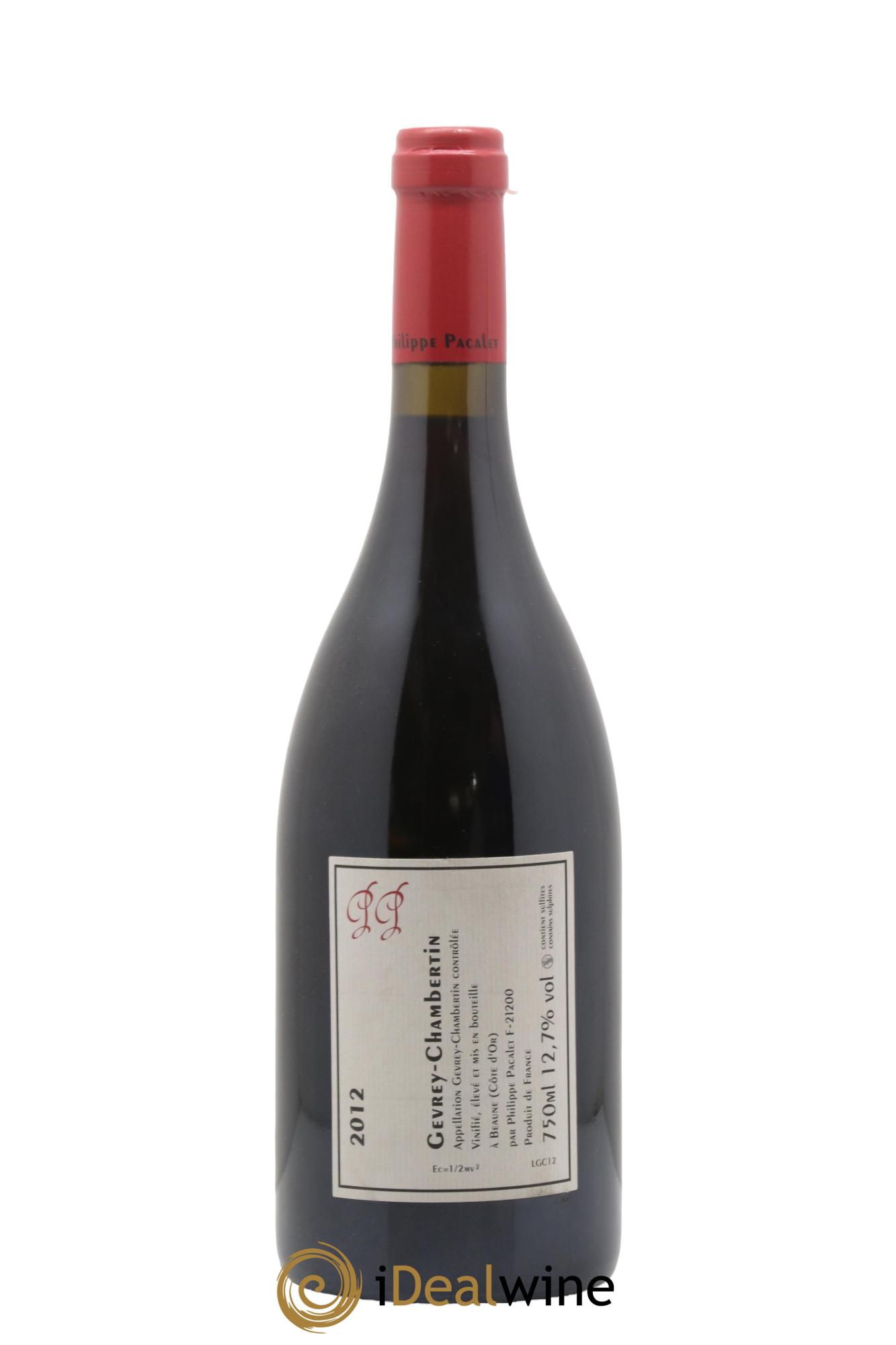 Gevrey-Chambertin Philippe Pacalet 2012 - Lotto di 1 bottiglia - 1