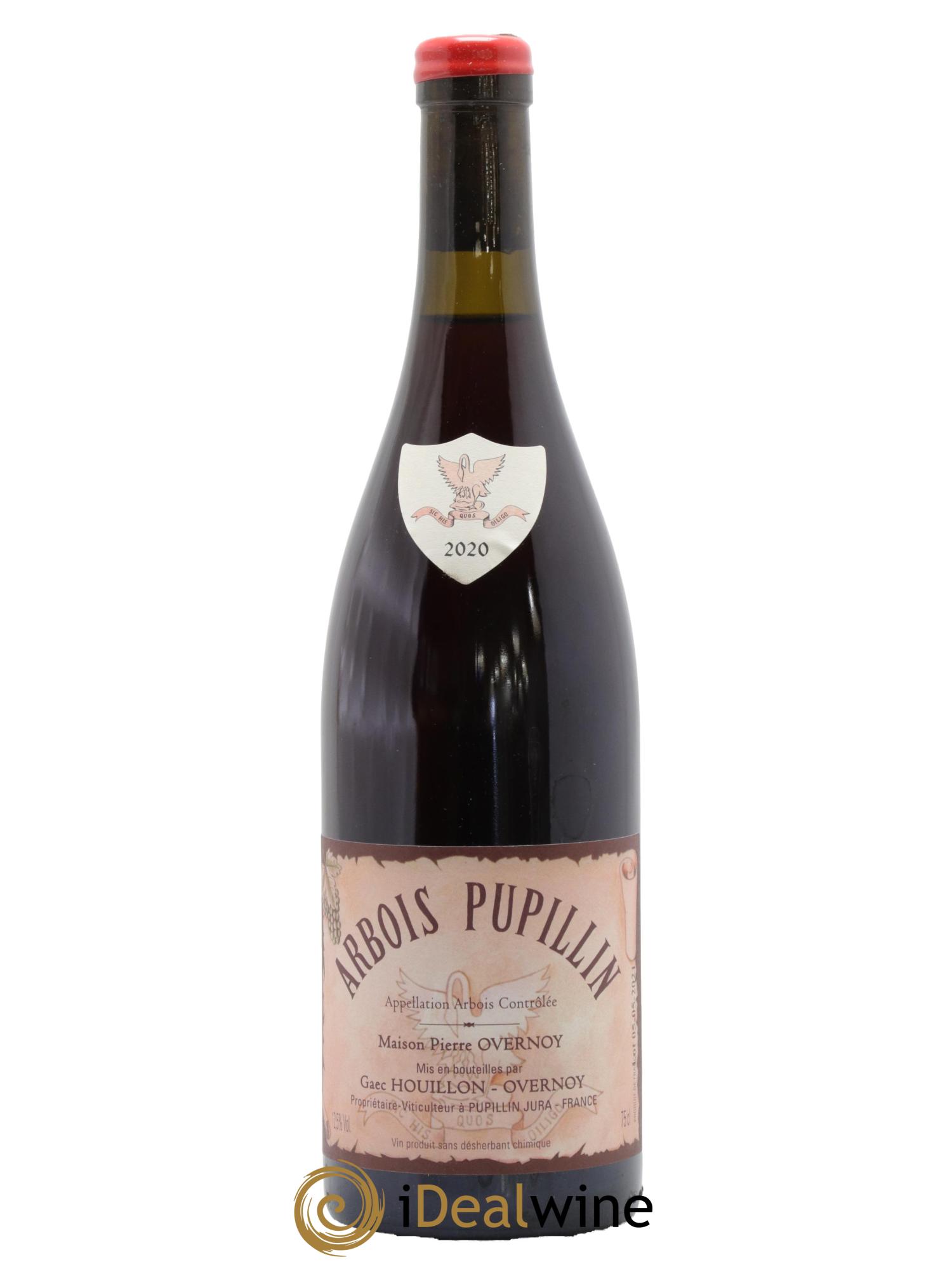 Arbois Pupillin Poulsard (cire rouge) Overnoy-Houillon (Domaine) 2020 - Lot of 1 bottle - 0