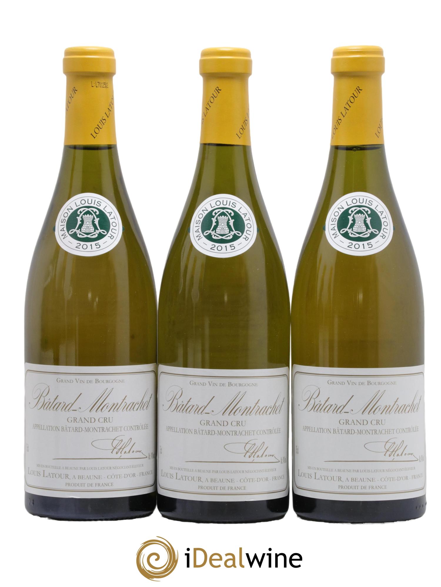 Bâtard-Montrachet Grand Cru Louis Latour 2015 - Lot of 6 bottles - 3