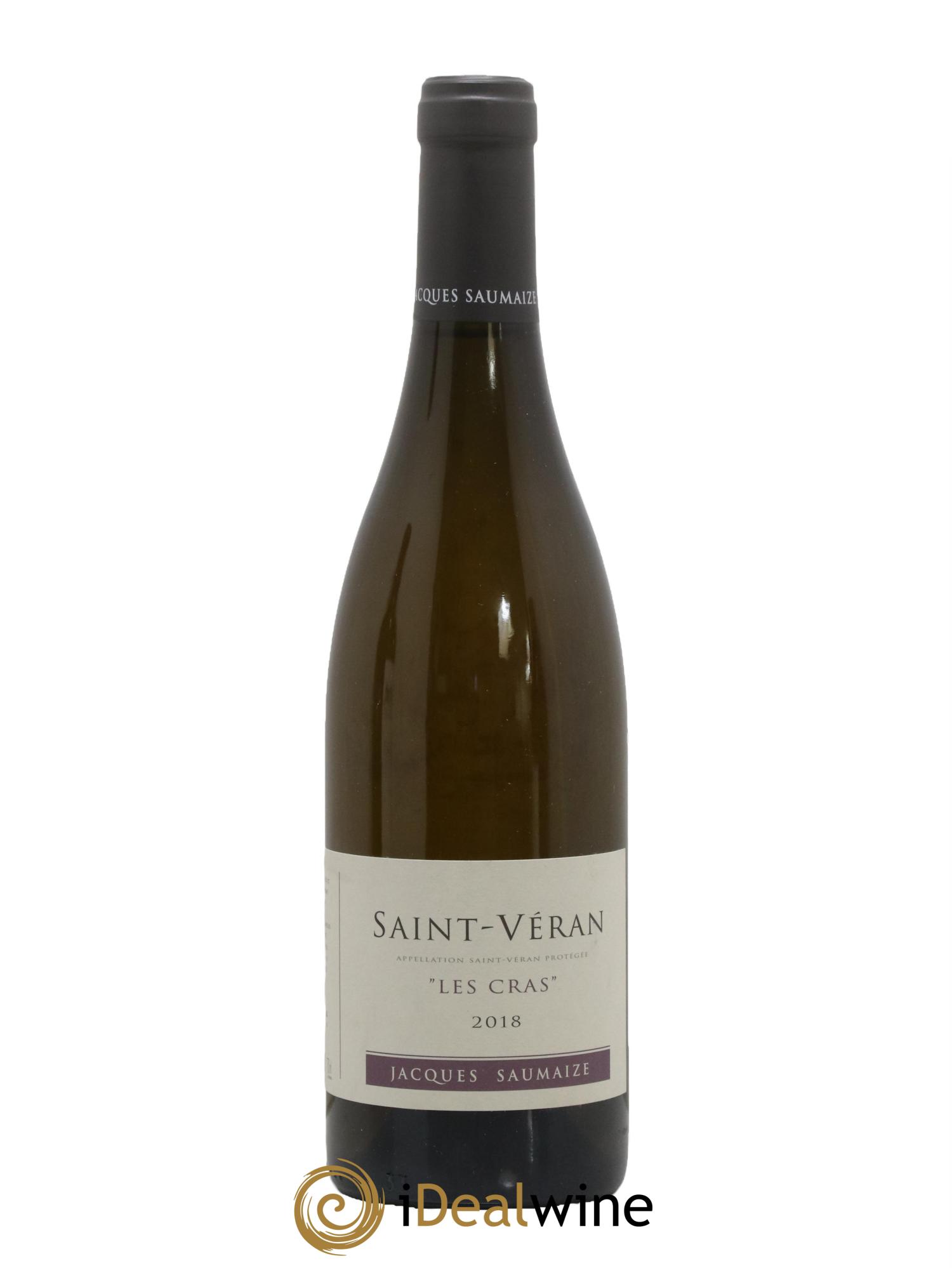 Saint-Véran Les Cras Domaine Saumaize 2018 - Lot de 1 bouteille - 0