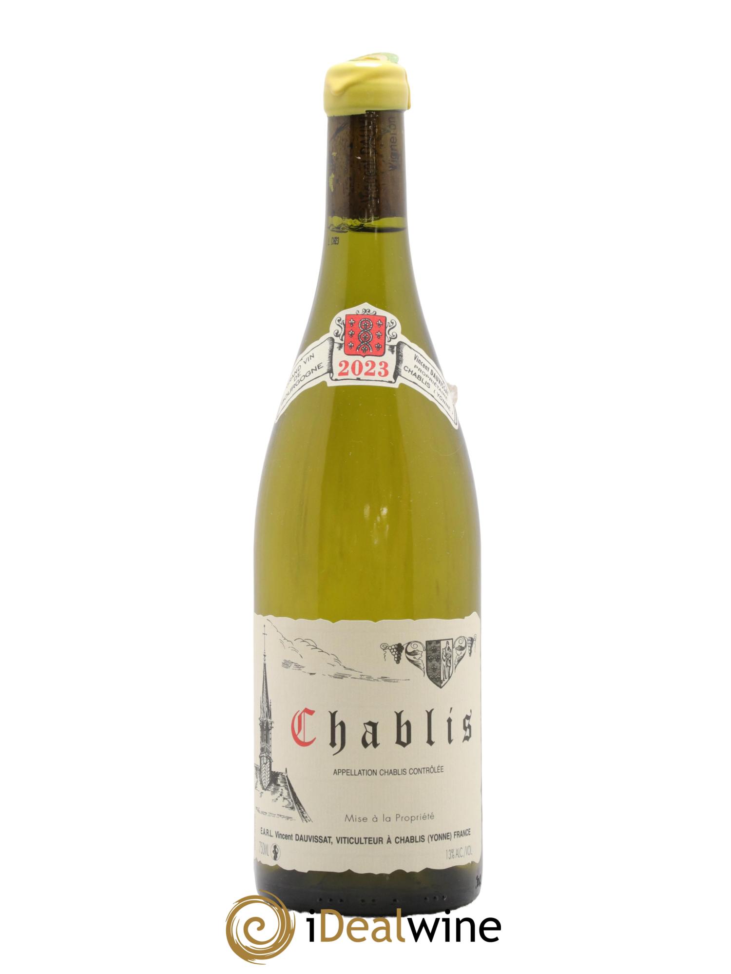 Chablis Vincent Dauvissat (Domaine) 2023 - Lot of 1 bottle - 0