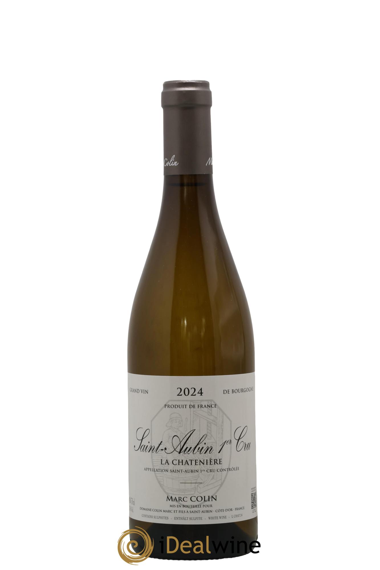 Saint-Aubin 1er Cru La Chatenière Marc Colin & Fils 2024 - Lot de 1 bouteille - 0