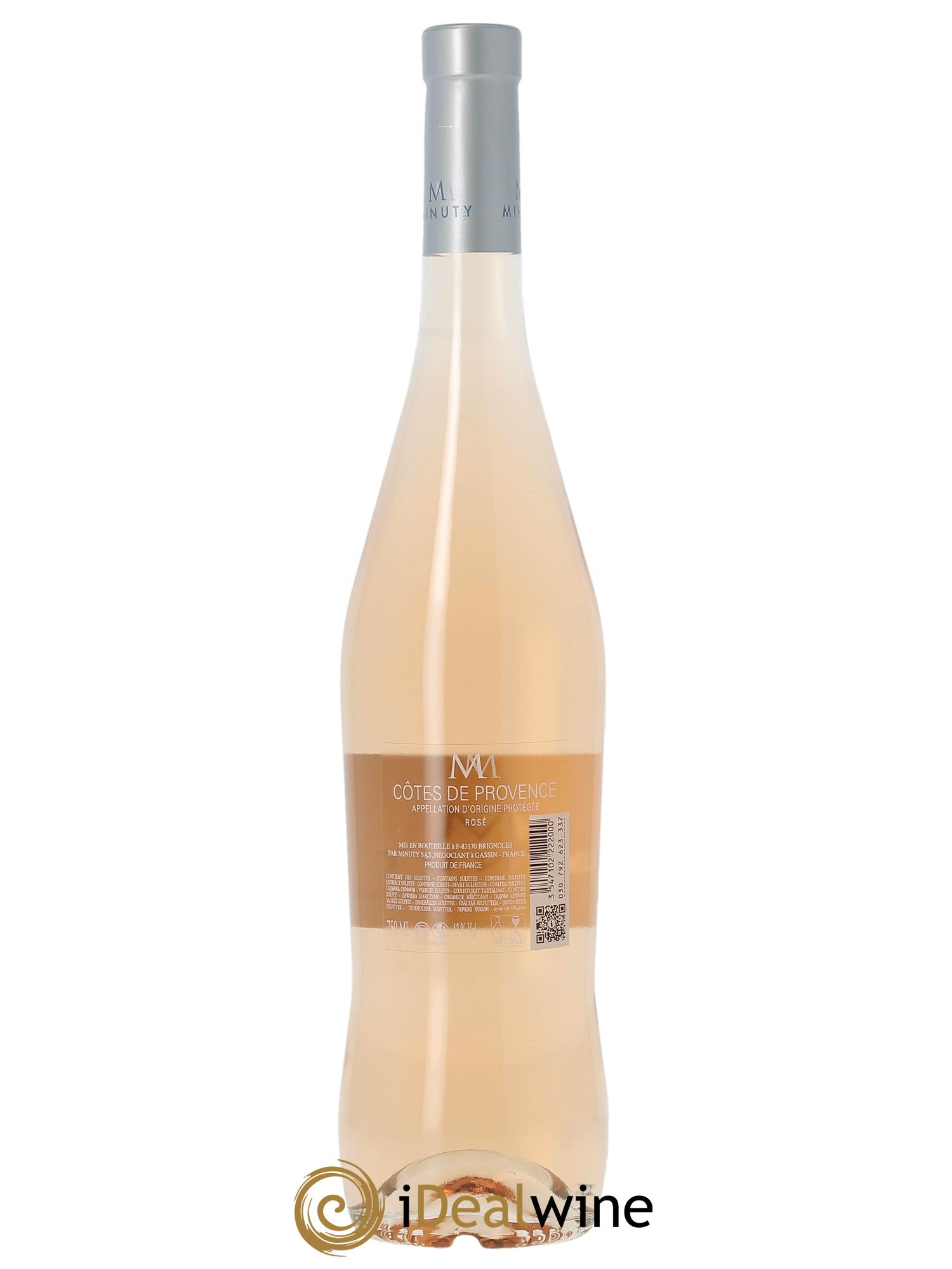 Côtes de Provence M de Minuty Minuty 2023 - Lot de 1 bouteille - 1