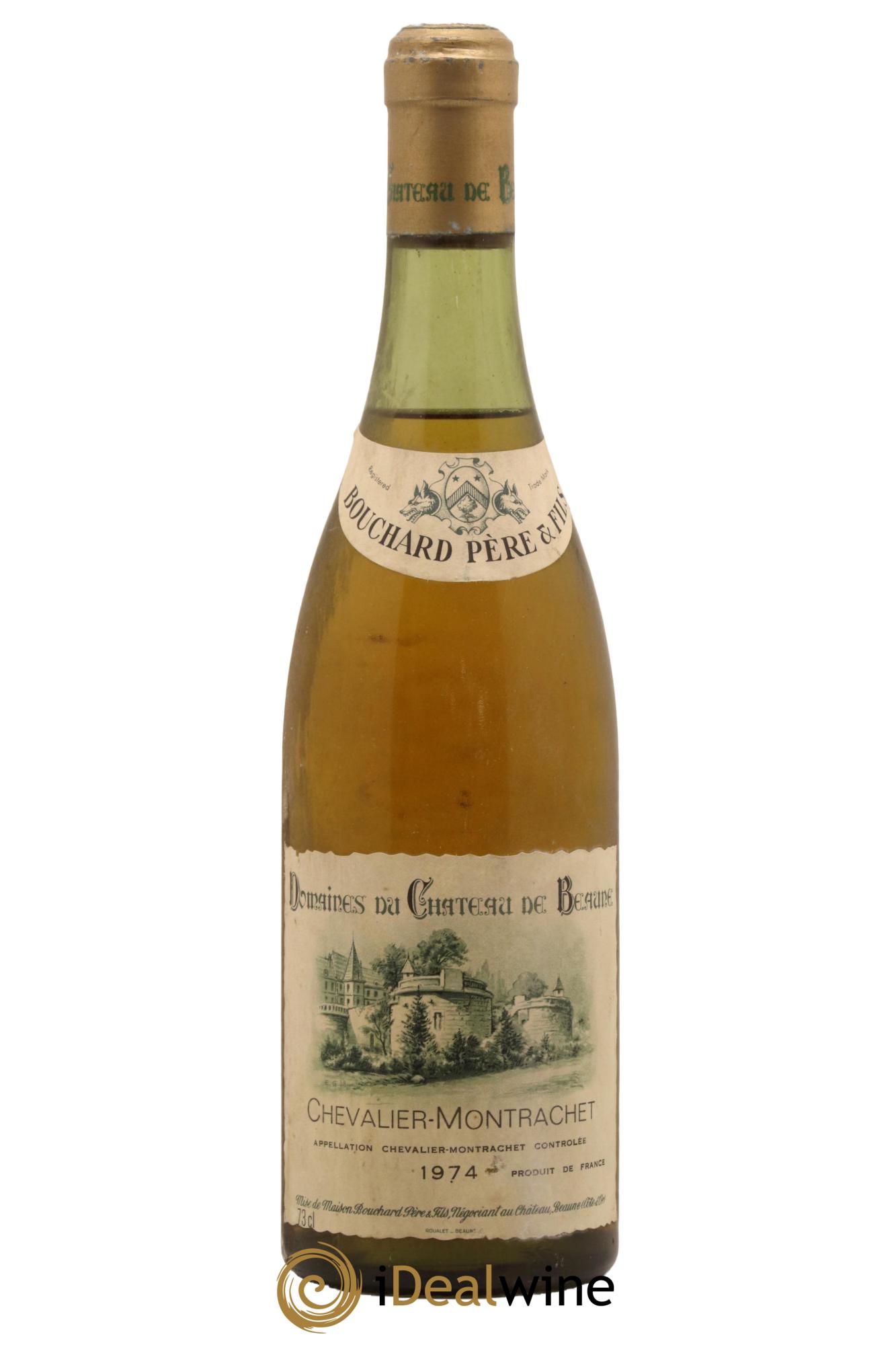 Chevalier-Montrachet Grand Cru Bouchard Père & Fils 1974 - Lot de 1 bouteille - 0