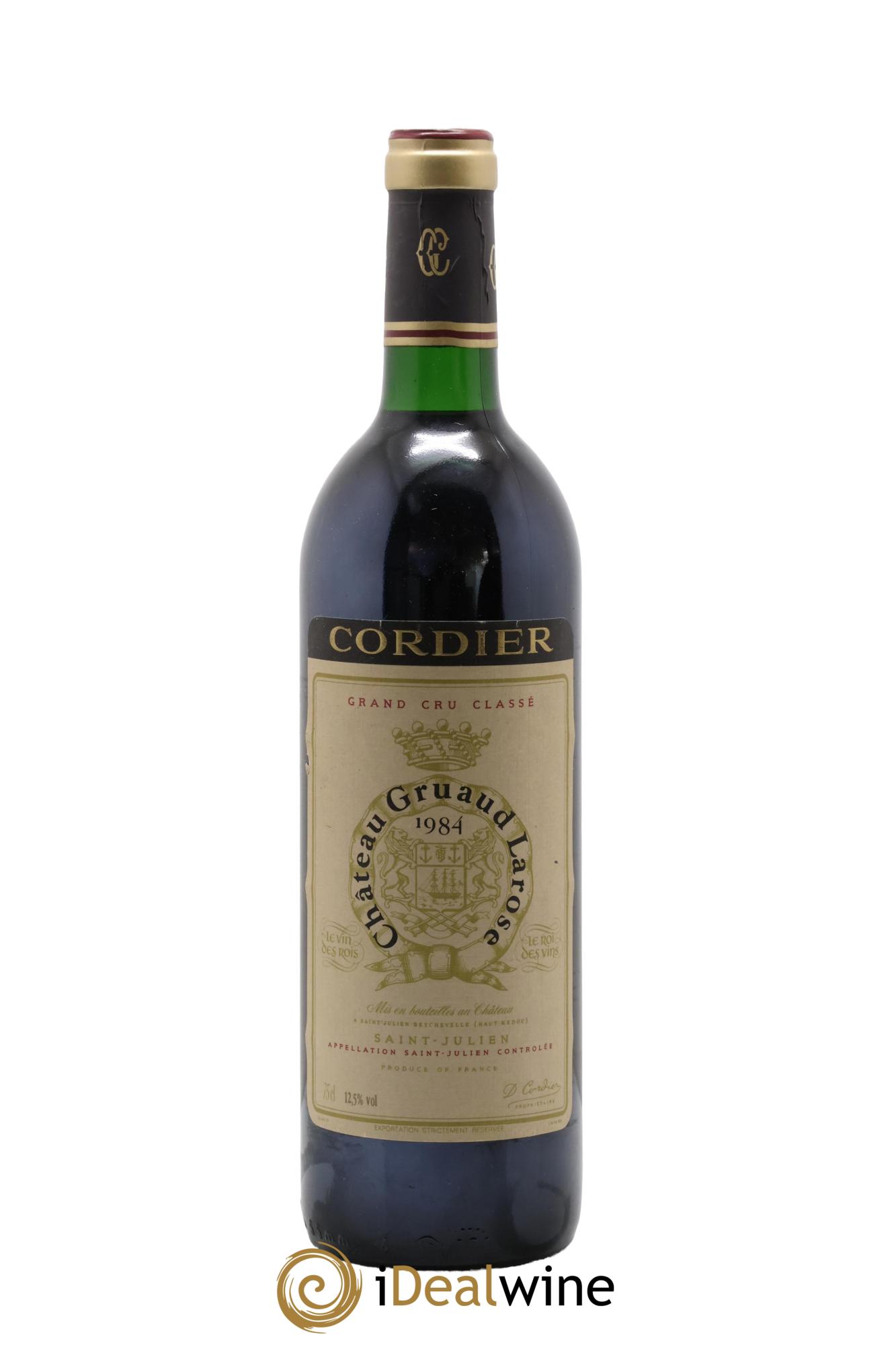 Château Gruaud Larose 2ème Grand Cru Classé 1984 - Posten von 1 Flasche - 0
