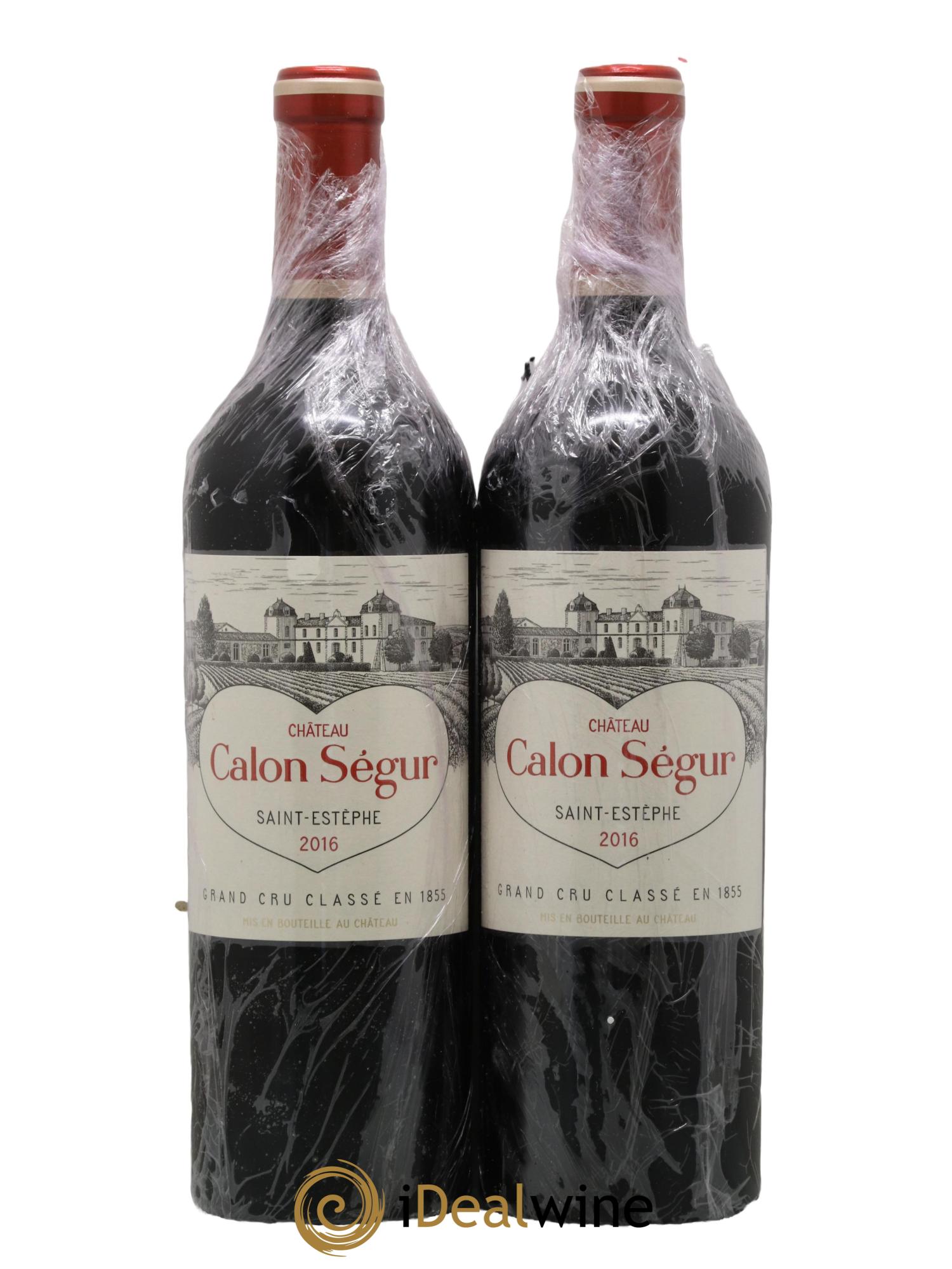 Château Calon Ségur 3ème Grand Cru Classé 2016 - Lot de 2 bouteilles - 0