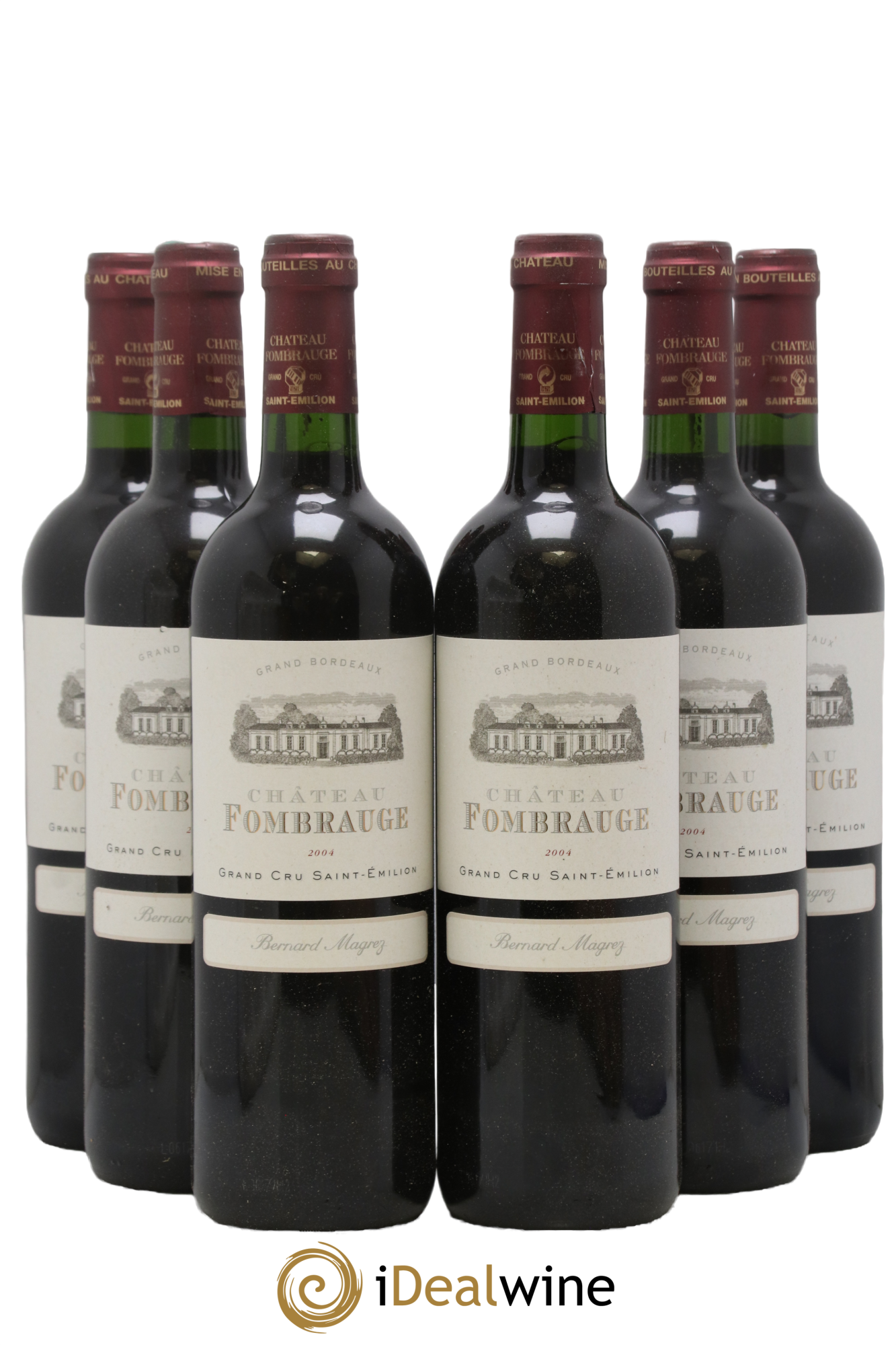 Château Fombrauge Grand Cru Classé 2004 - Lot de 6 bouteilles - 0