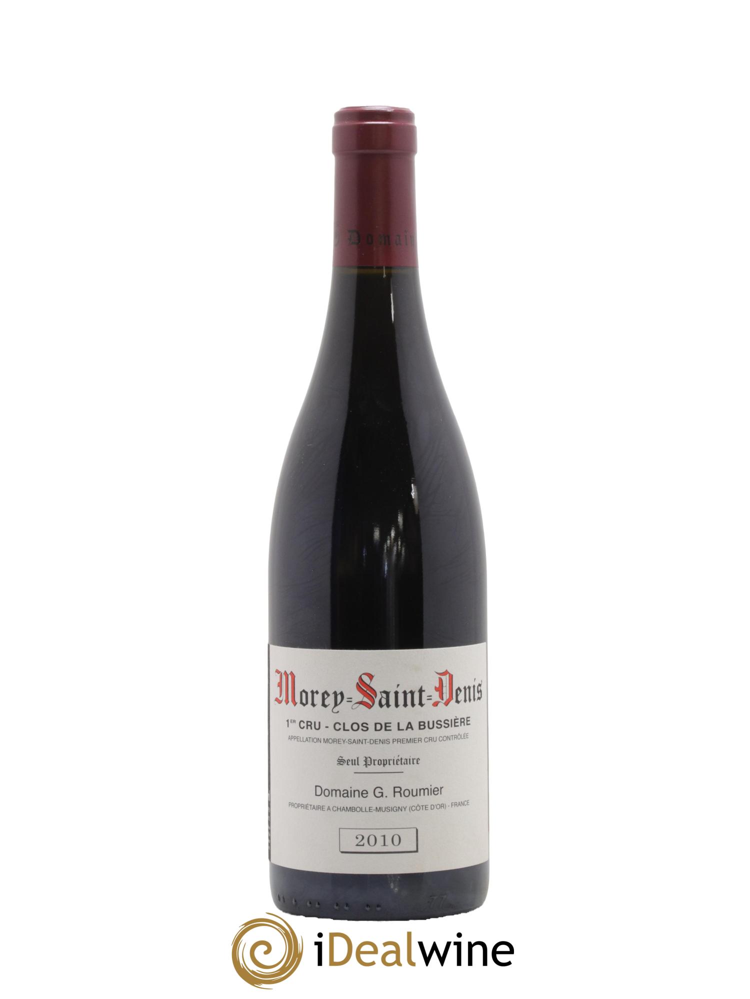 Morey Saint-Denis 1er Cru Clos de la Bussière Georges Roumier (Domaine) 2010 - Lot de 1 bouteille - 0