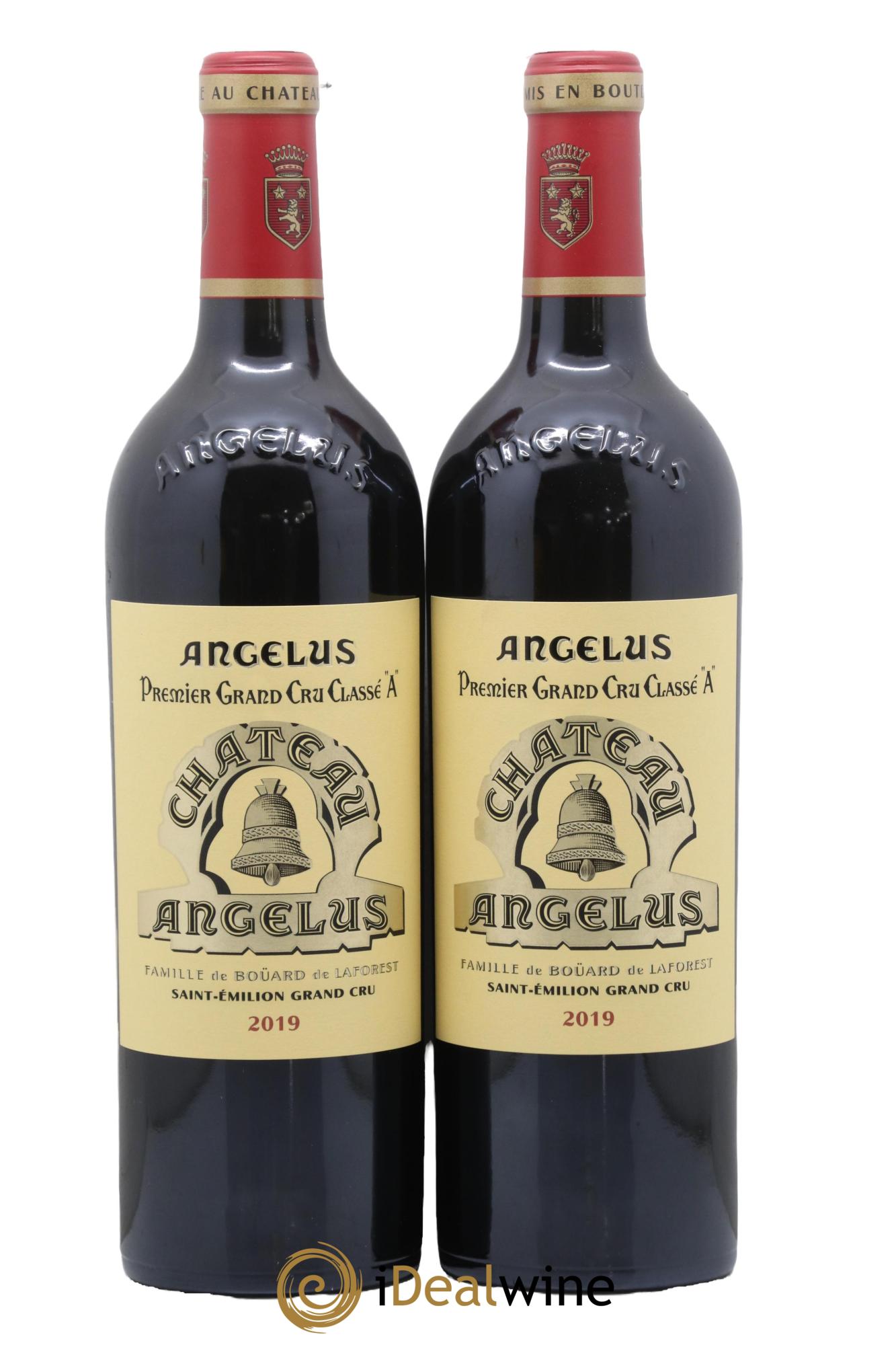 Château Angélus 1er Grand Cru Classé A 2019 - Lot of 2 bottles - 0