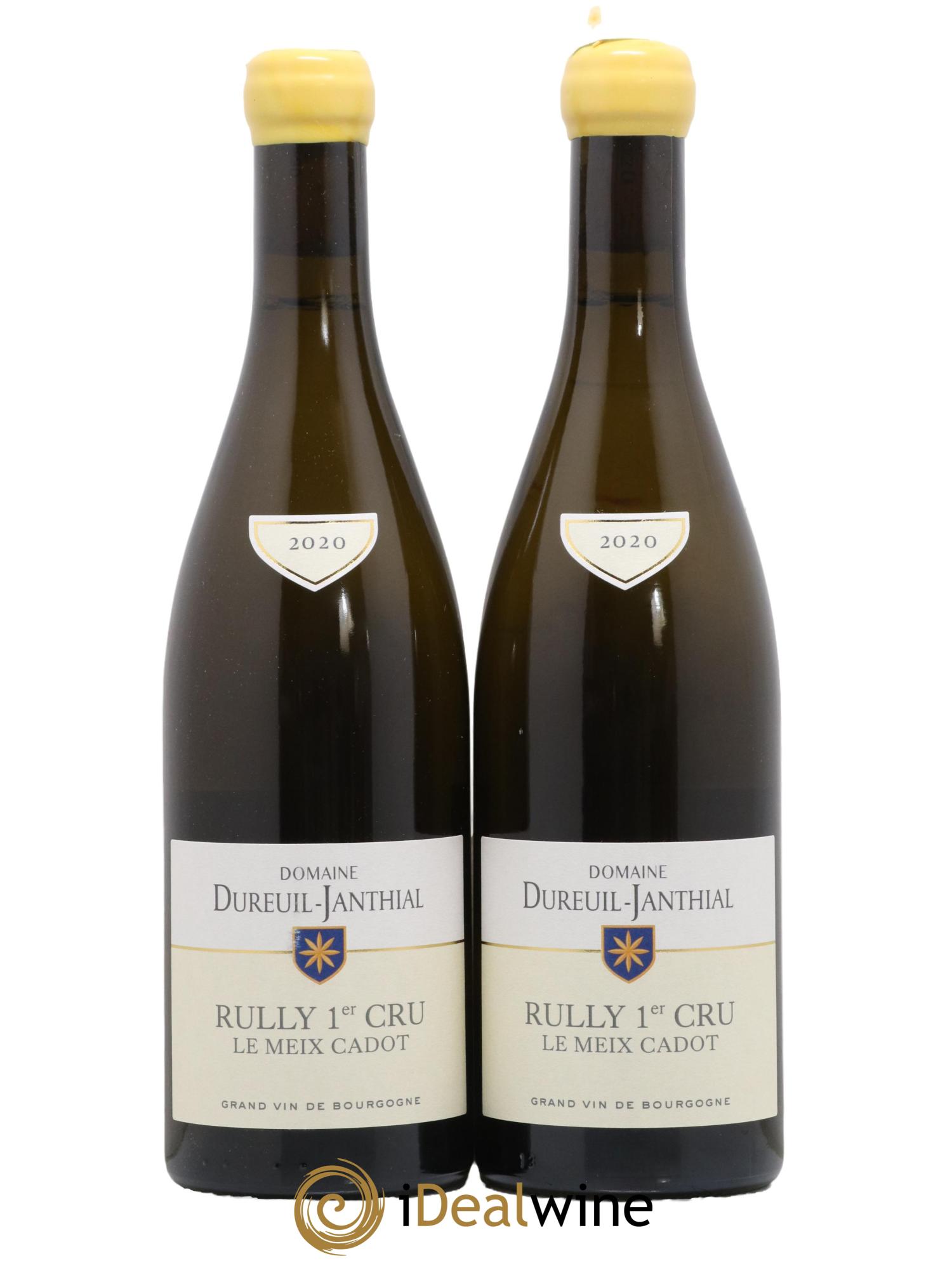 Rully 1er Cru Le Meix Cadot Vincent Dureuil-Janthial 2020 - Lot de 2 bouteilles - 0