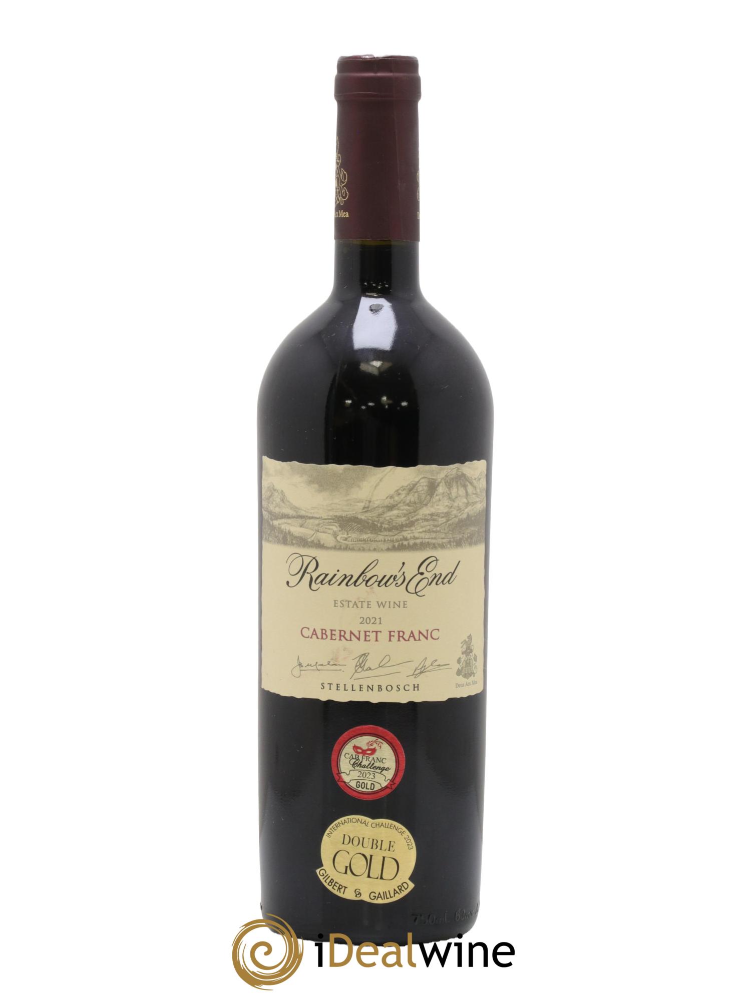 Afrique du Sud Cabernet Franc Rainbow's End 2021 - Lot de 1 bouteille - 0