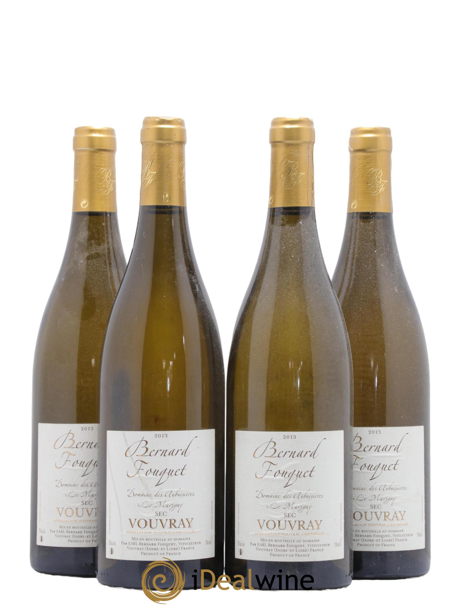 Vouvray Marigny Domaine des Aubuisieres 2013 - Lot de 4 bouteilles - 0