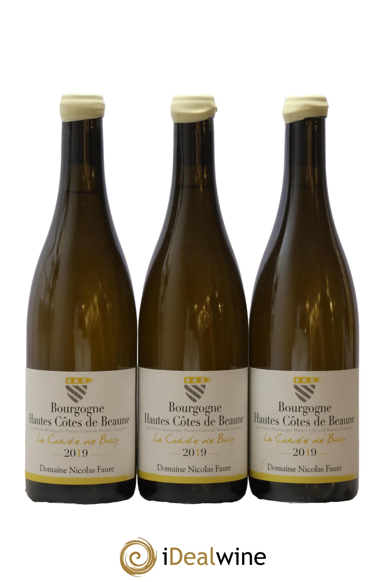 Hautes-Côtes de Beaune La Corvée de Bully Nicolas Faure 2019 - Lot de 3 bouteilles - 0