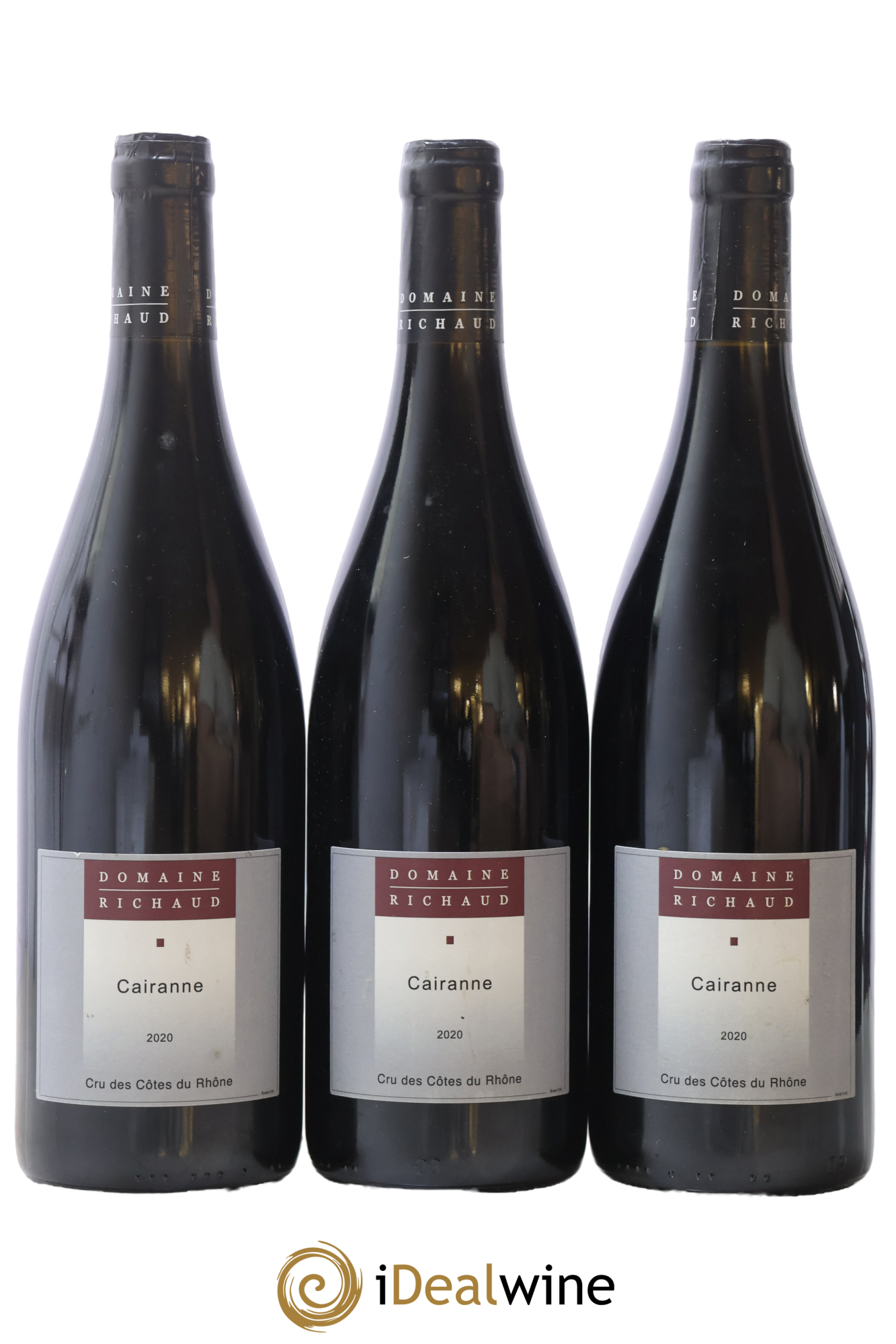 Cairanne Marcel Richaud 2020 - Lot de 3 bouteilles - 0