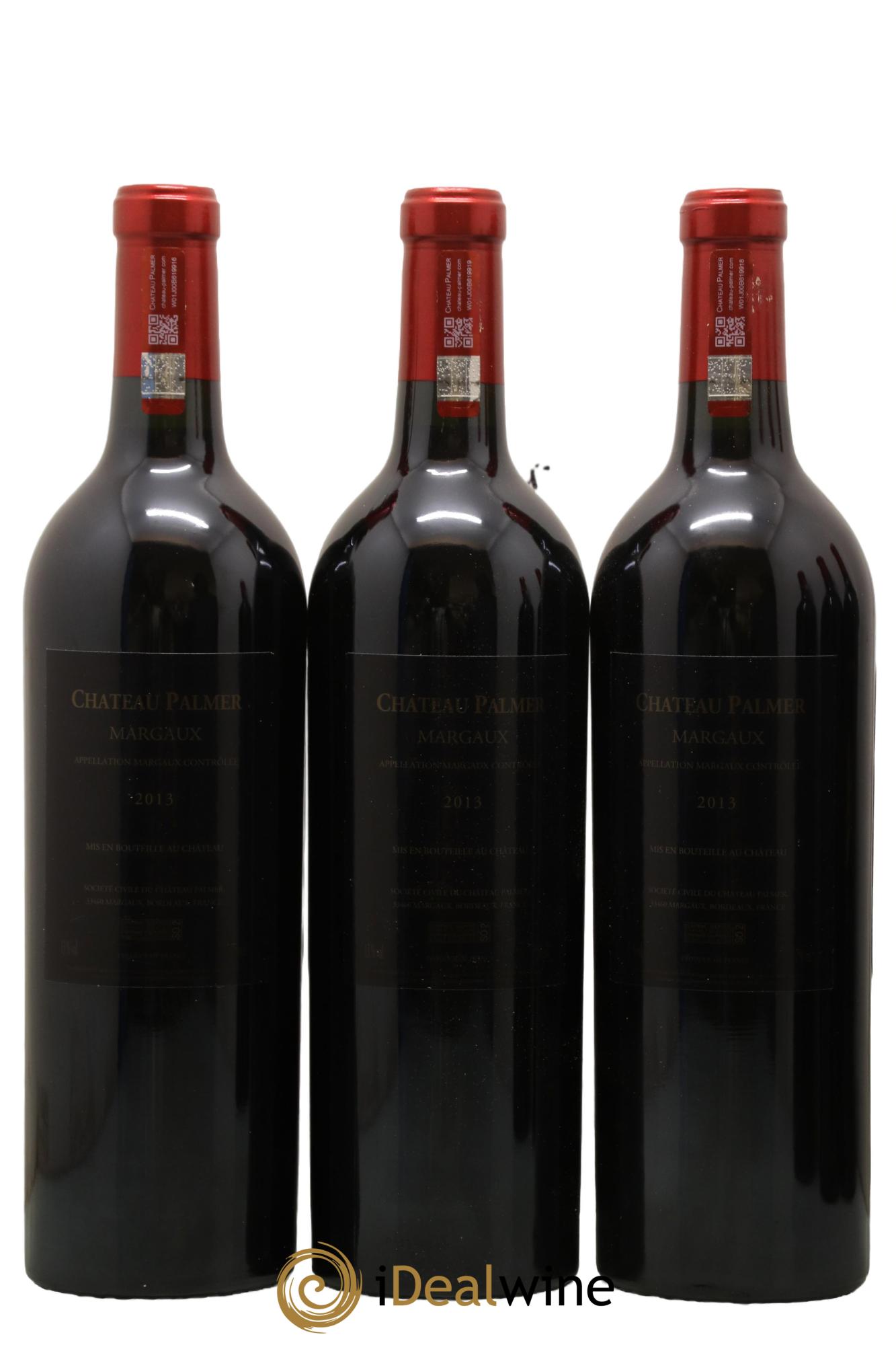 Château Palmer 3ème Grand Cru Classé 2013 - Lot de 6 bouteilles - 3