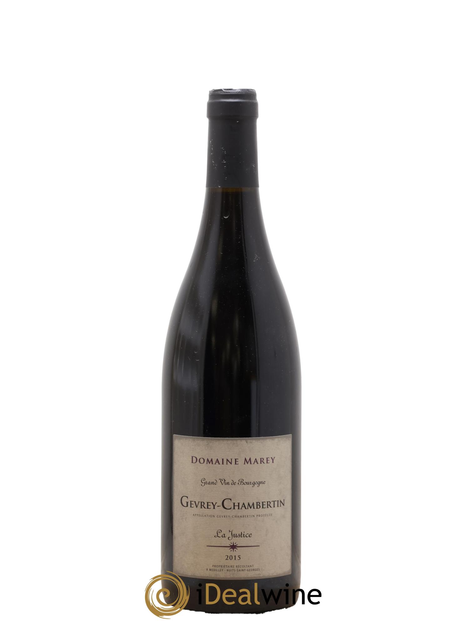 Gevrey-Chambertin La Justice Domaine Marey 2015 - Posten von 1 Flasche - 0