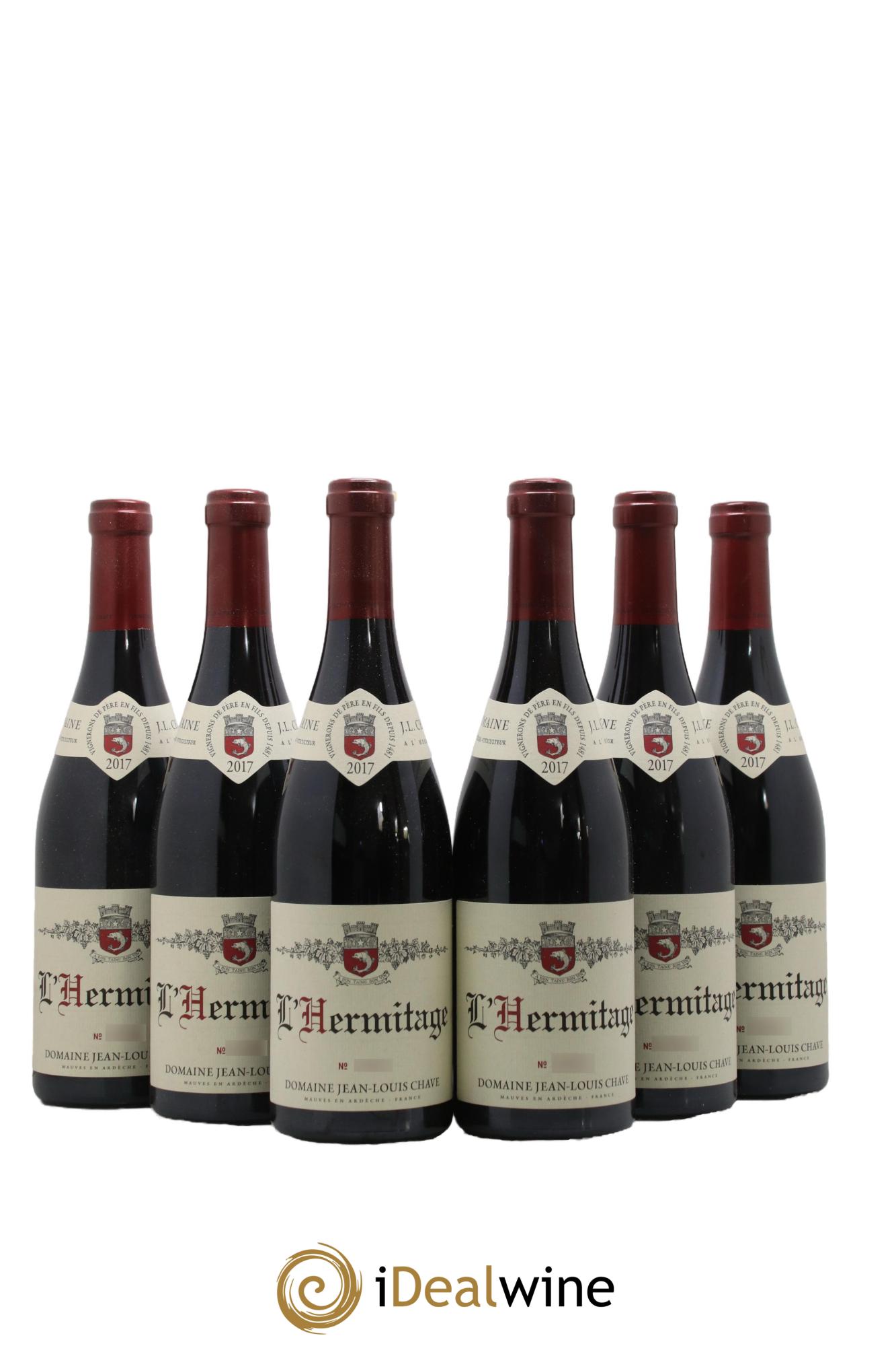 Hermitage Jean-Louis Chave 2017 - Lotto di 6 bottiglie - 0