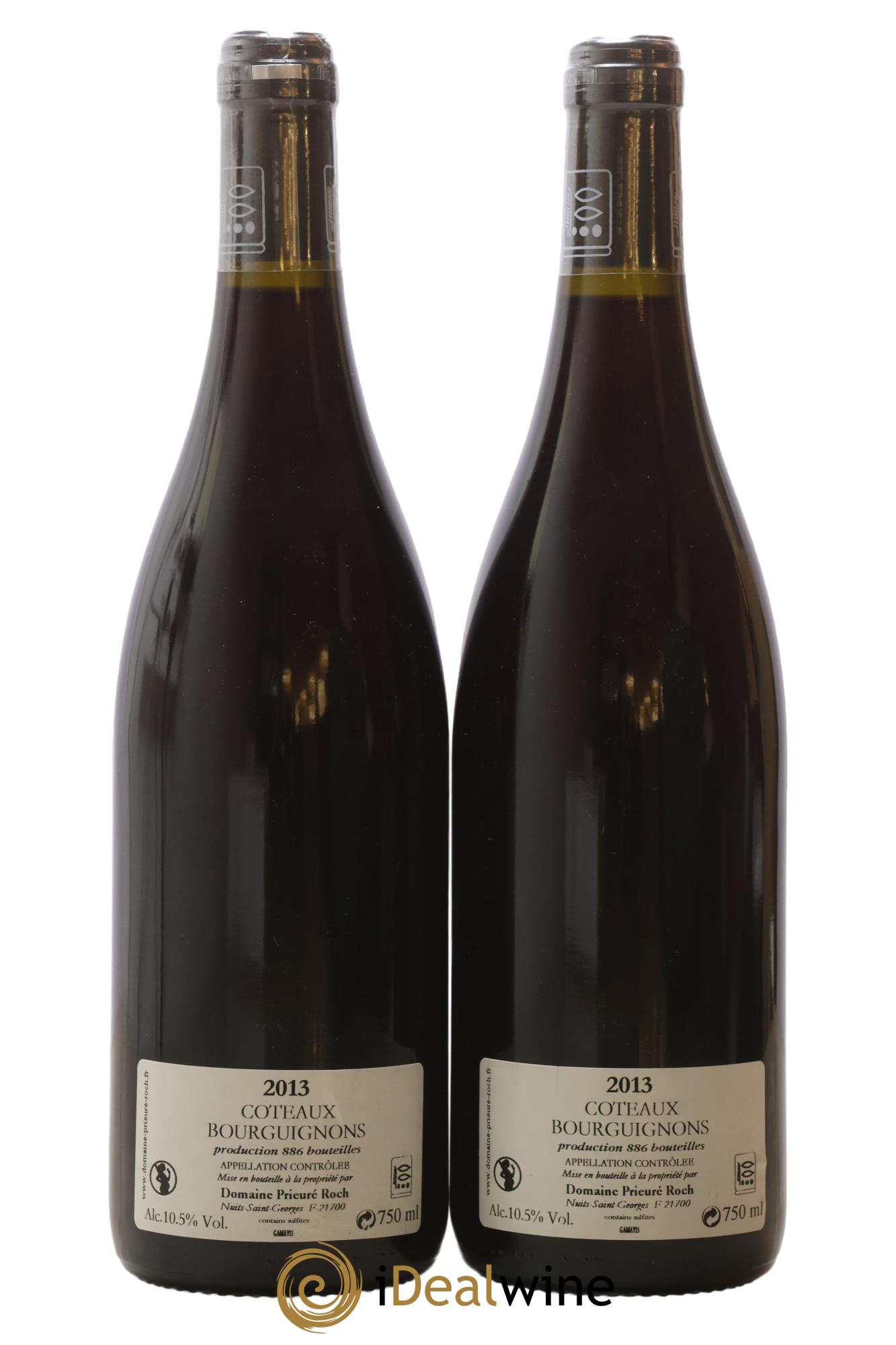 Coteaux Bourguignons Gamay Prieuré Roch  2013 - Lot de 2 bouteilles - 1