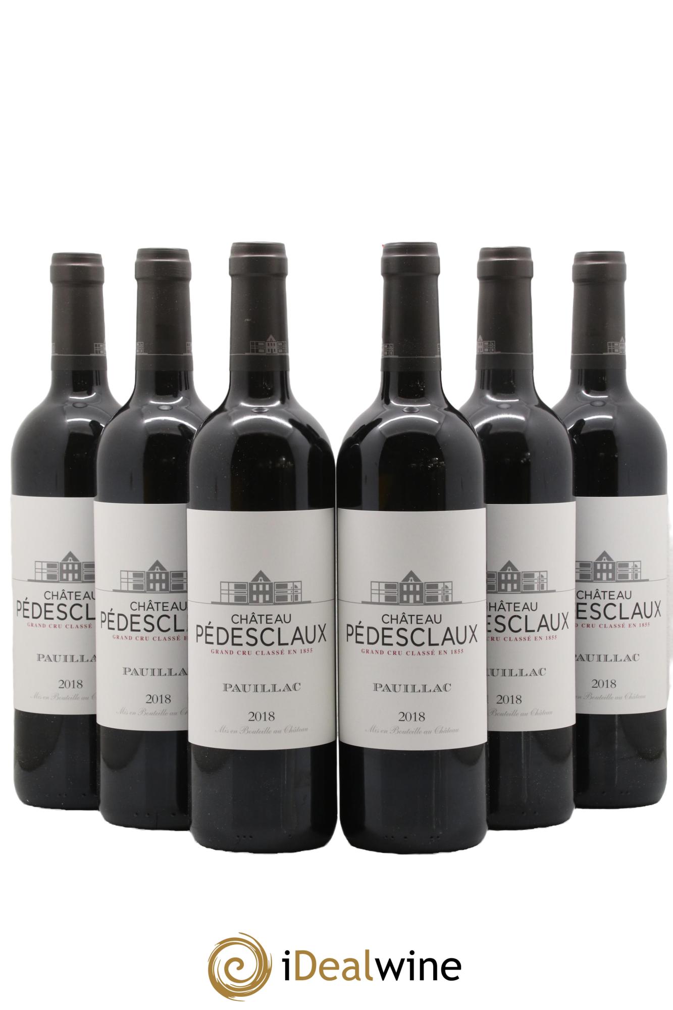Château Pedesclaux 5ème Grand Cru Classé 2018 - Lot of 6 bottles - 0