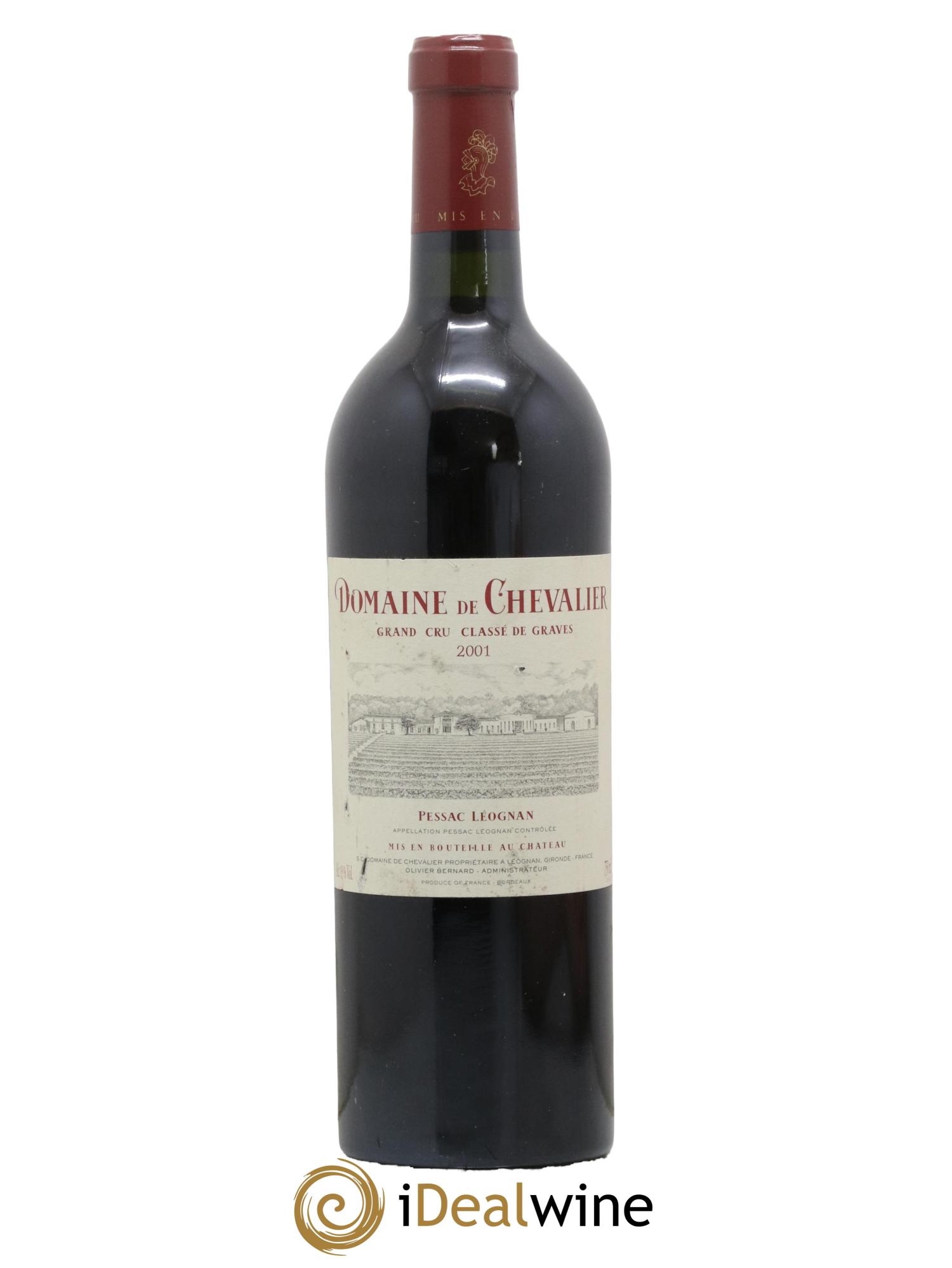 Domaine de Chevalier Cru Classé de Graves 2001 - Lot de 1 bouteille - 0