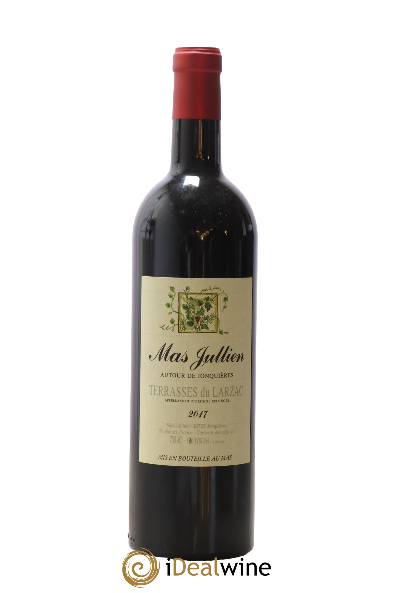 Terrasses du Larzac Mas Jullien Autour de Jonquières Olivier Jullien 2017 - Posten von 1 Flasche - 0