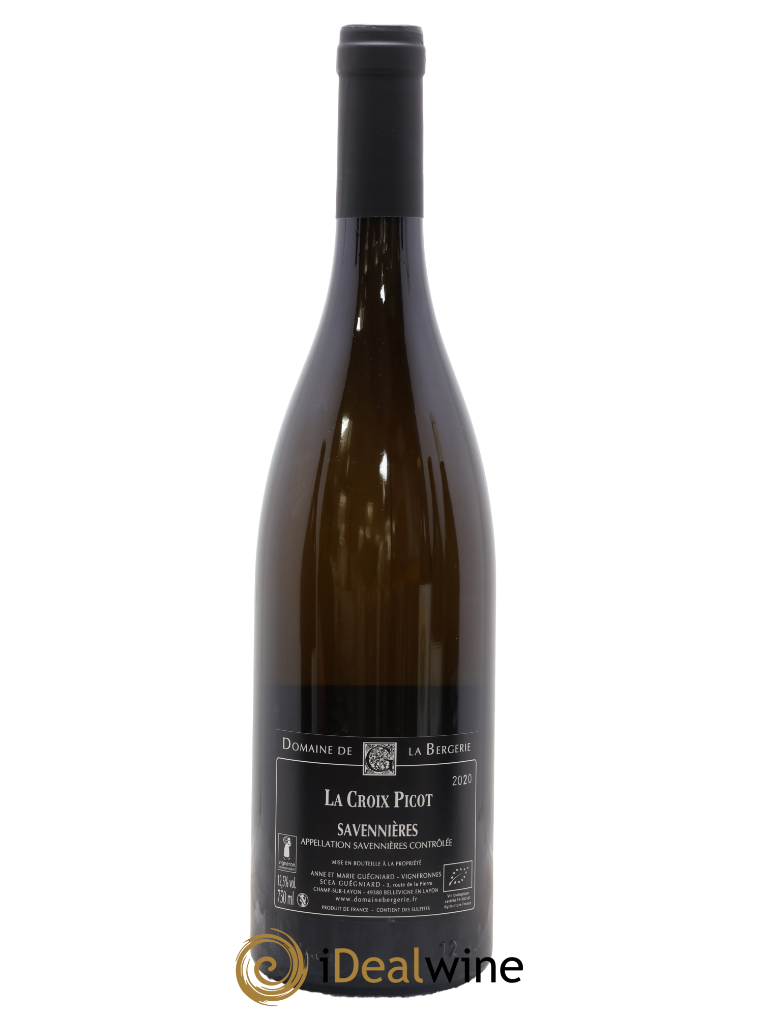Savennières La Croix Picot Domaine De La Bergerie 2020 - Lot de 1 bouteille - 1