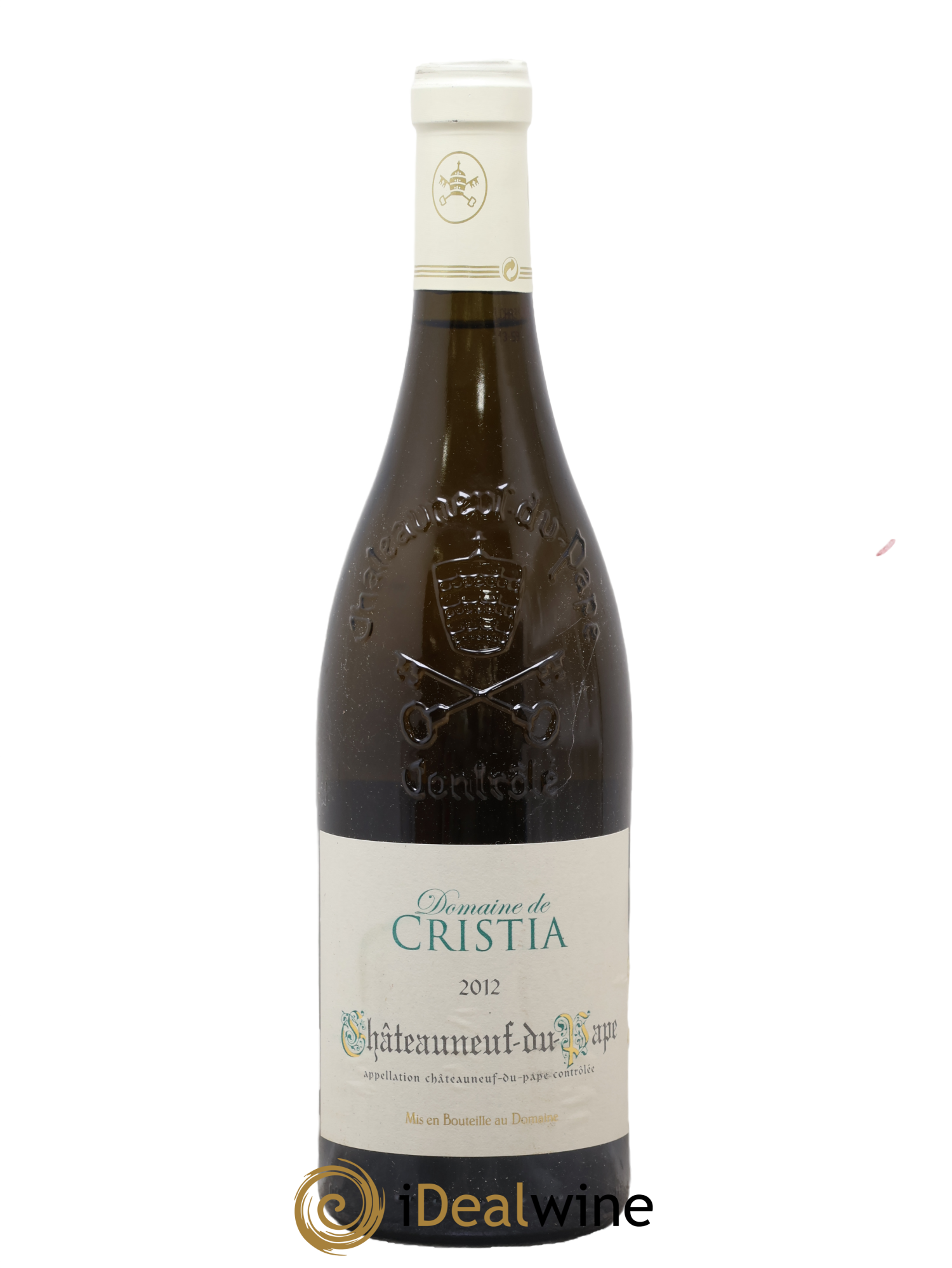 Châteauneuf-du-Pape Domaine Cristia 2012 - Posten von 1 Flasche - 0